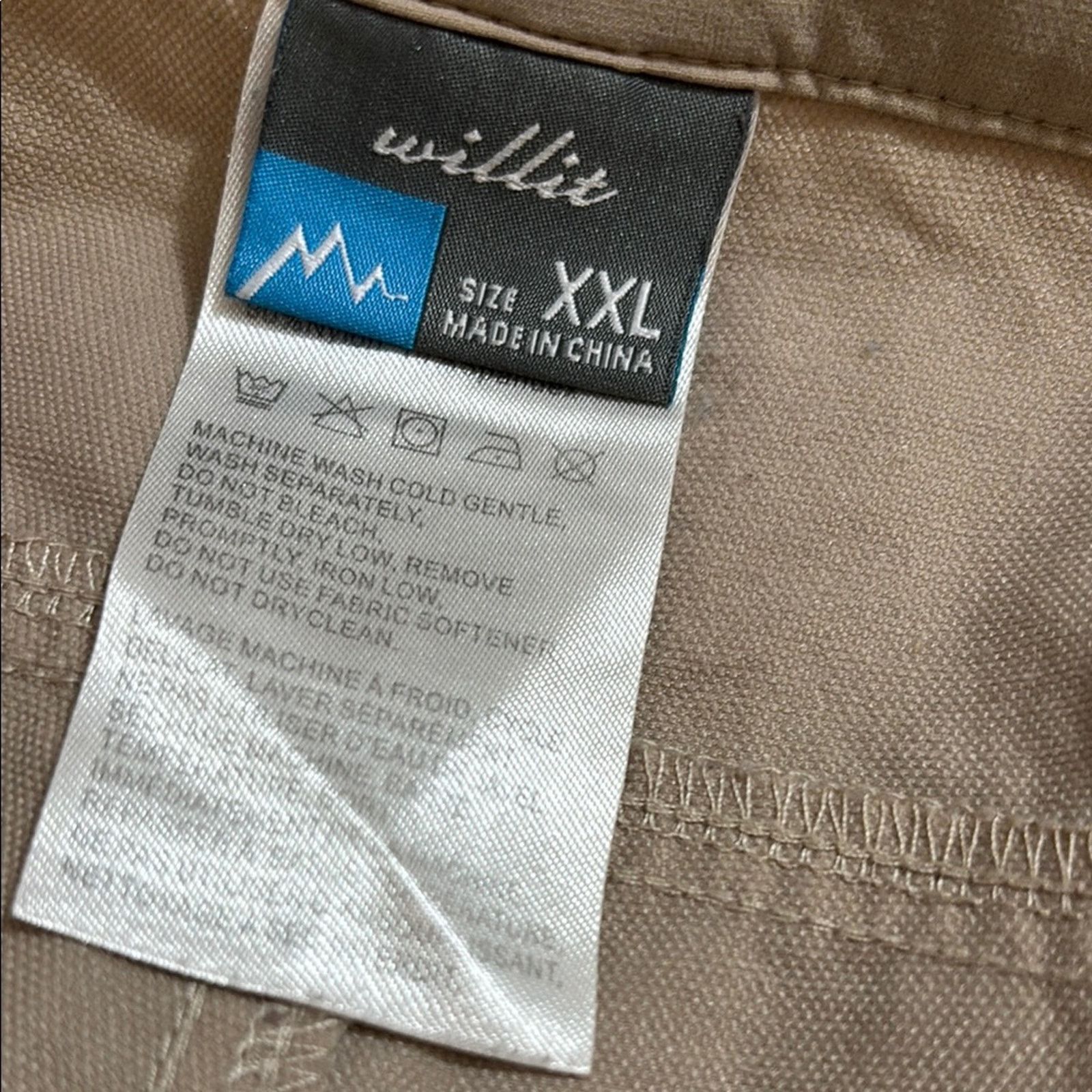 The Unbranded Brand WILLIT Men's Tan Cargo Shorts XXL Size US 38 / EU 54 - 6 Thumbnail