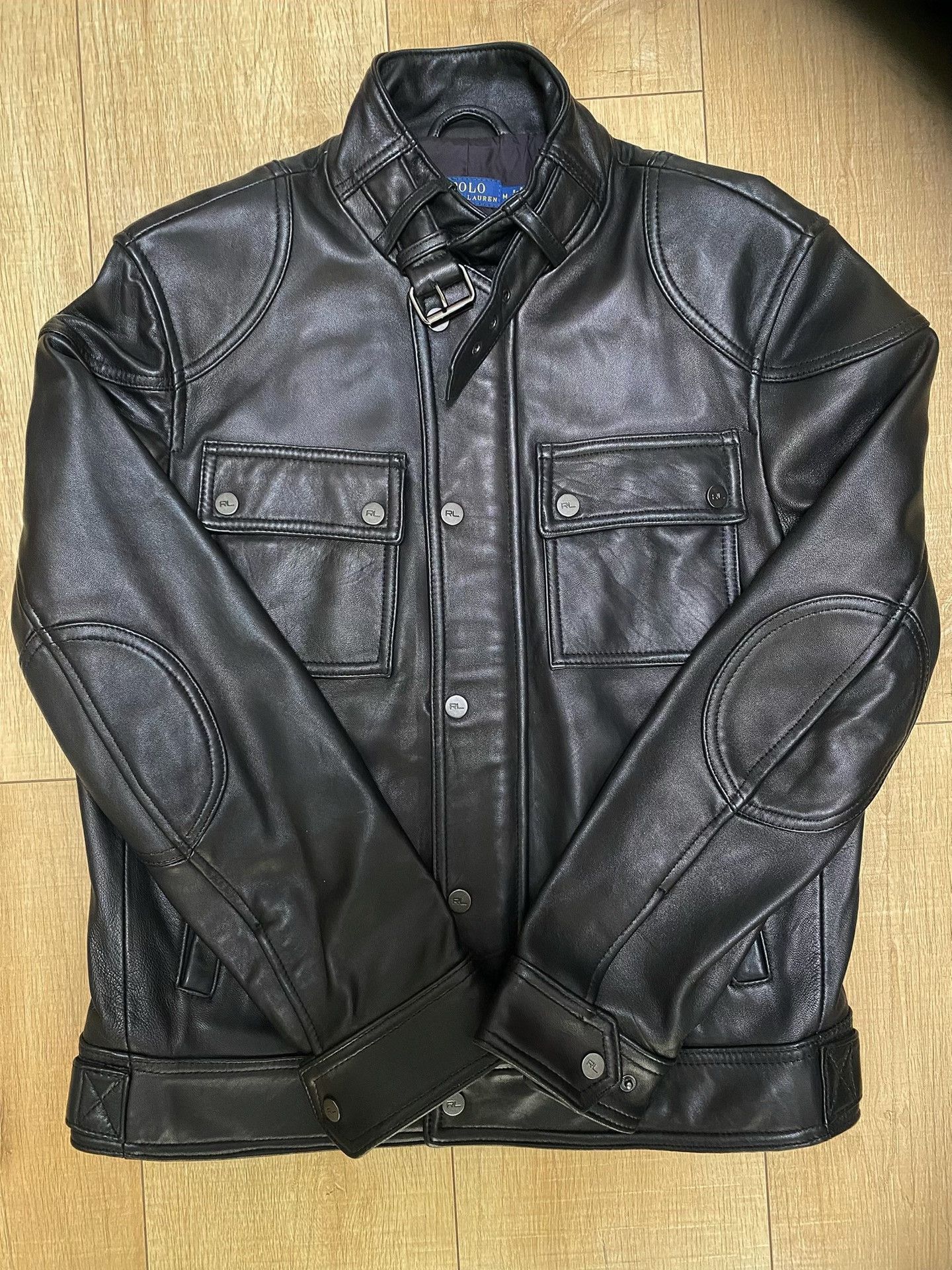 Polo Ralph Lauren Polo Ralph Lauren Lambskin Classic Leather Jacket Size US M / EU 48-50 / 2 - 1 Thumbnail