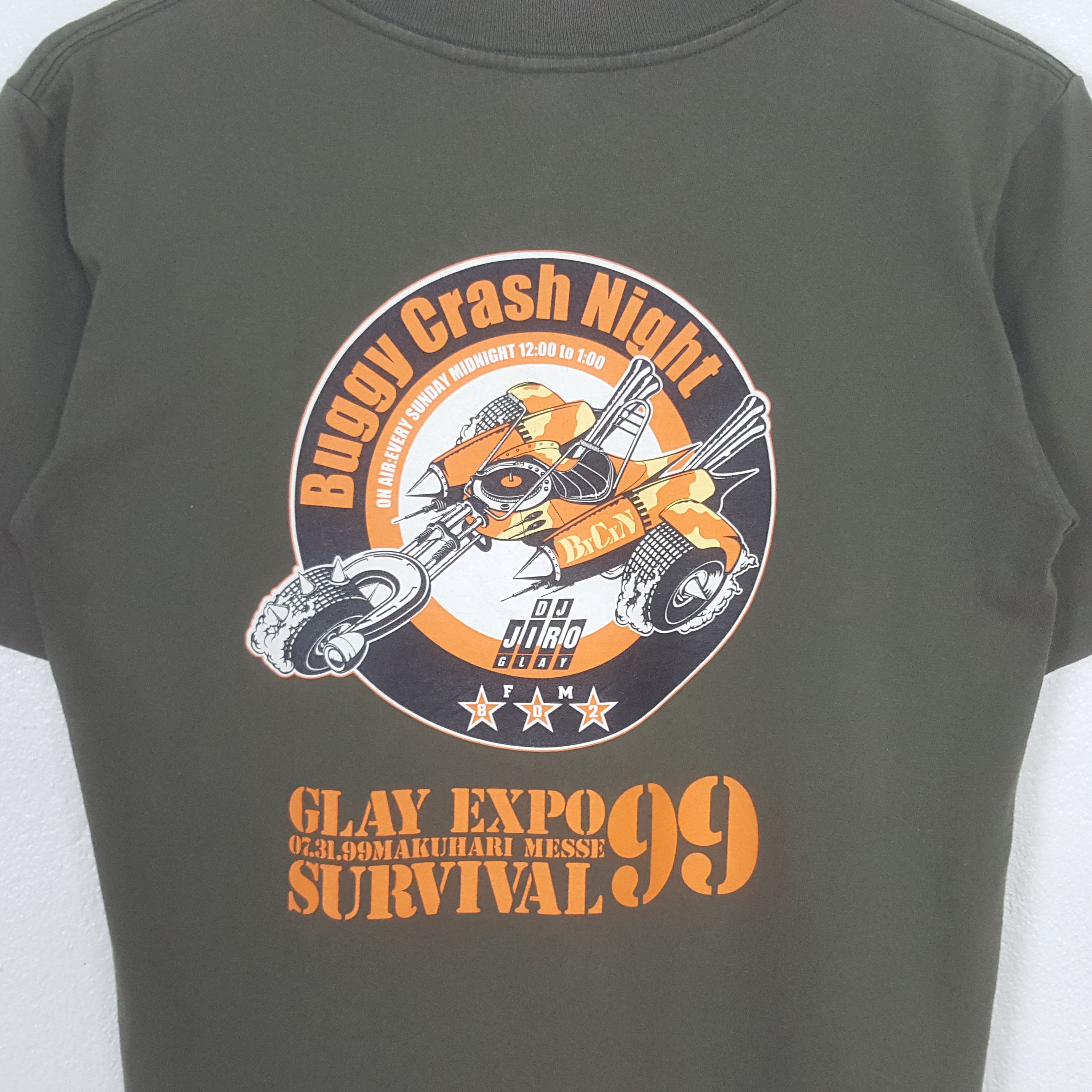 Vintage Vintage Buggy Crash Night Tshirt C312N8 Size US S / EU 44-46 / 1 - 2 Thumbnail