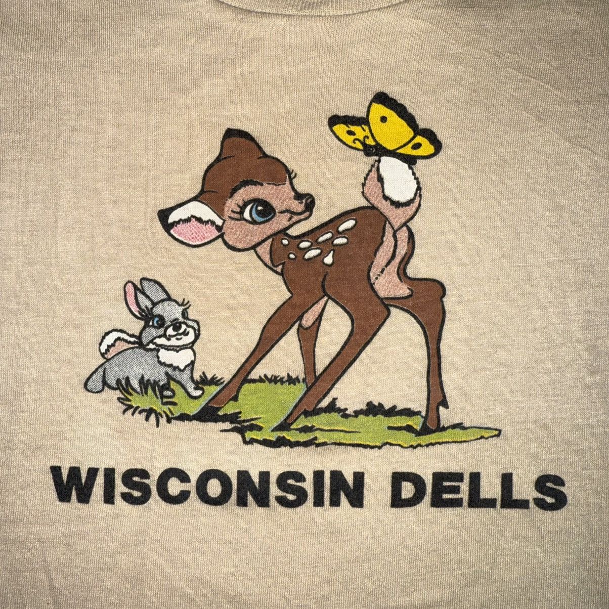 Disney VINTAGE 80S BAMBI DISNEY TEE Size XS / US 0-2 / IT 36-38 - 4 Thumbnail