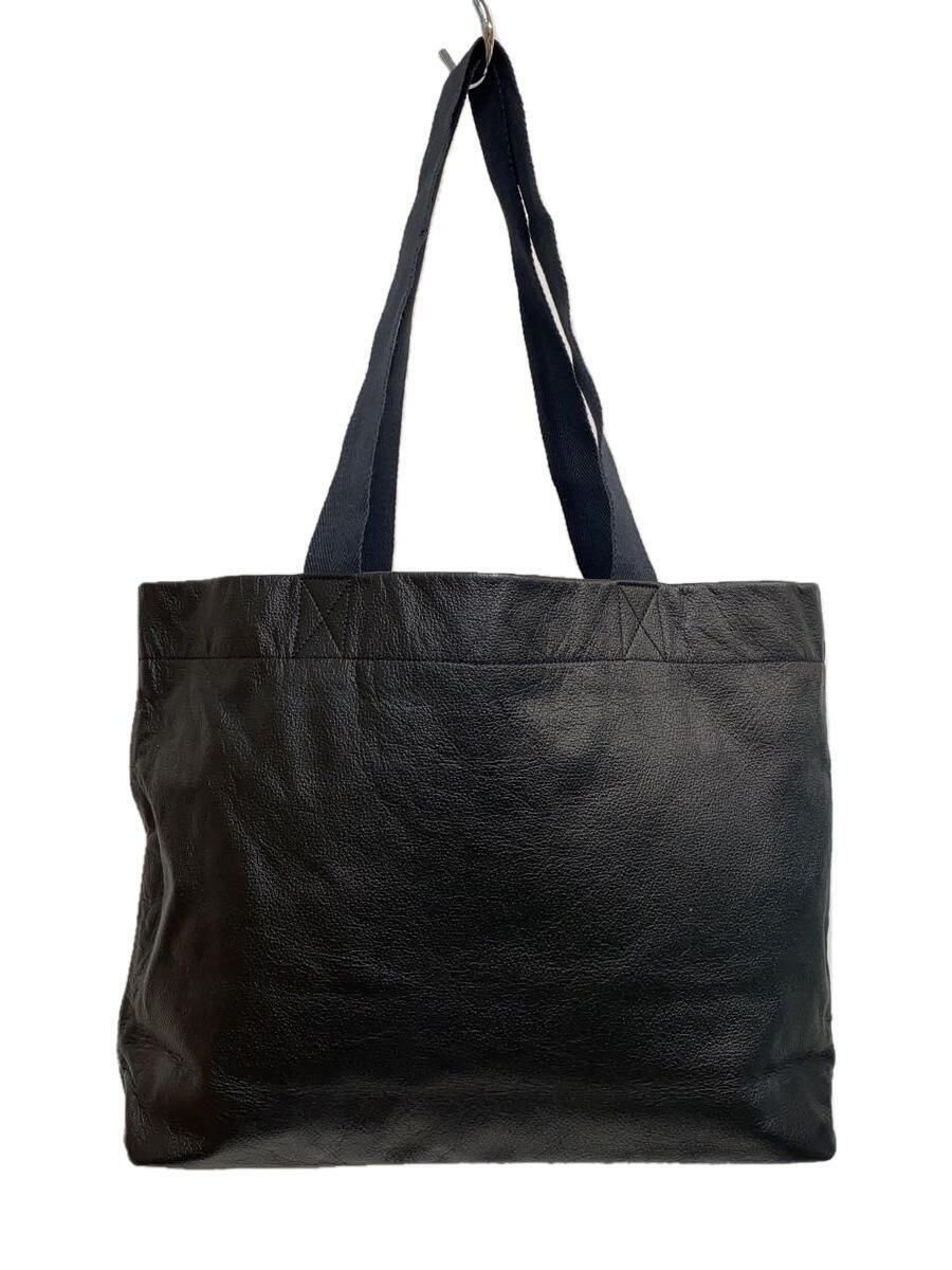 Yohji Yamamoto Leather Logo Tote Bag Size ONE SIZE - 3 Thumbnail