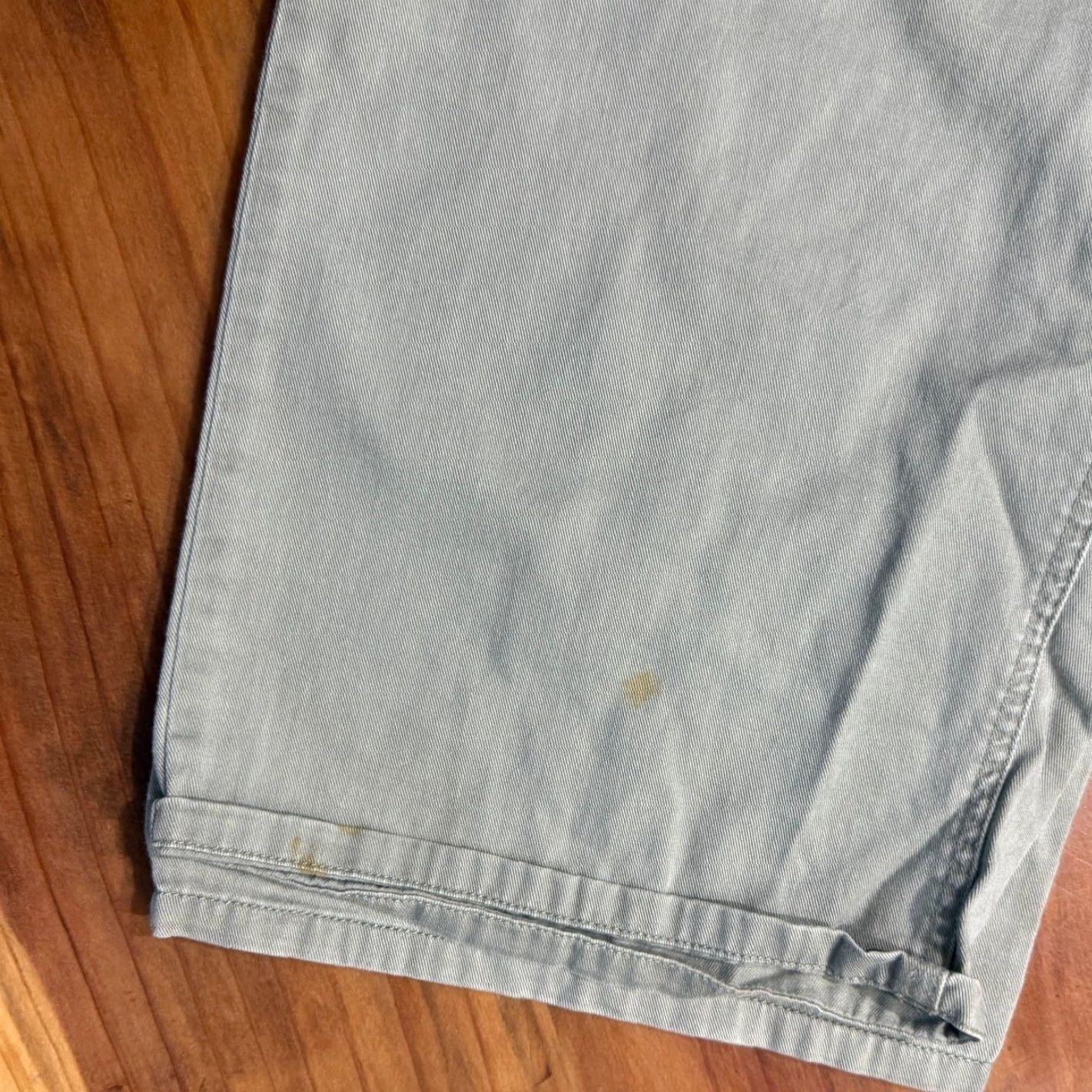 Bdg VINTAGE BDG UO Y2K Pants Men M Cotton Drawstring Baggy Wide Leg 30in Inseam Chino 5-Pocket Logo Travel Winter Fall Green Mens Size US 31 - 2 Thumbnail