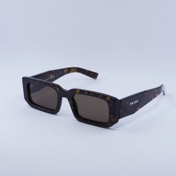 Prada New Prada PR06YS 2AU8C1 Sunglasses - Havana Frame Size ONE SIZE - 1 Thumbnail