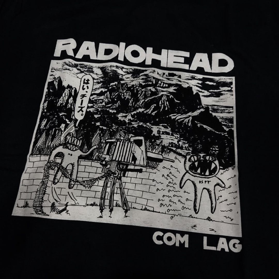 Other Radiohead Com Lag Large Black T Shirt Size US L / EU 52-54 / 3 - 2 Thumbnail
