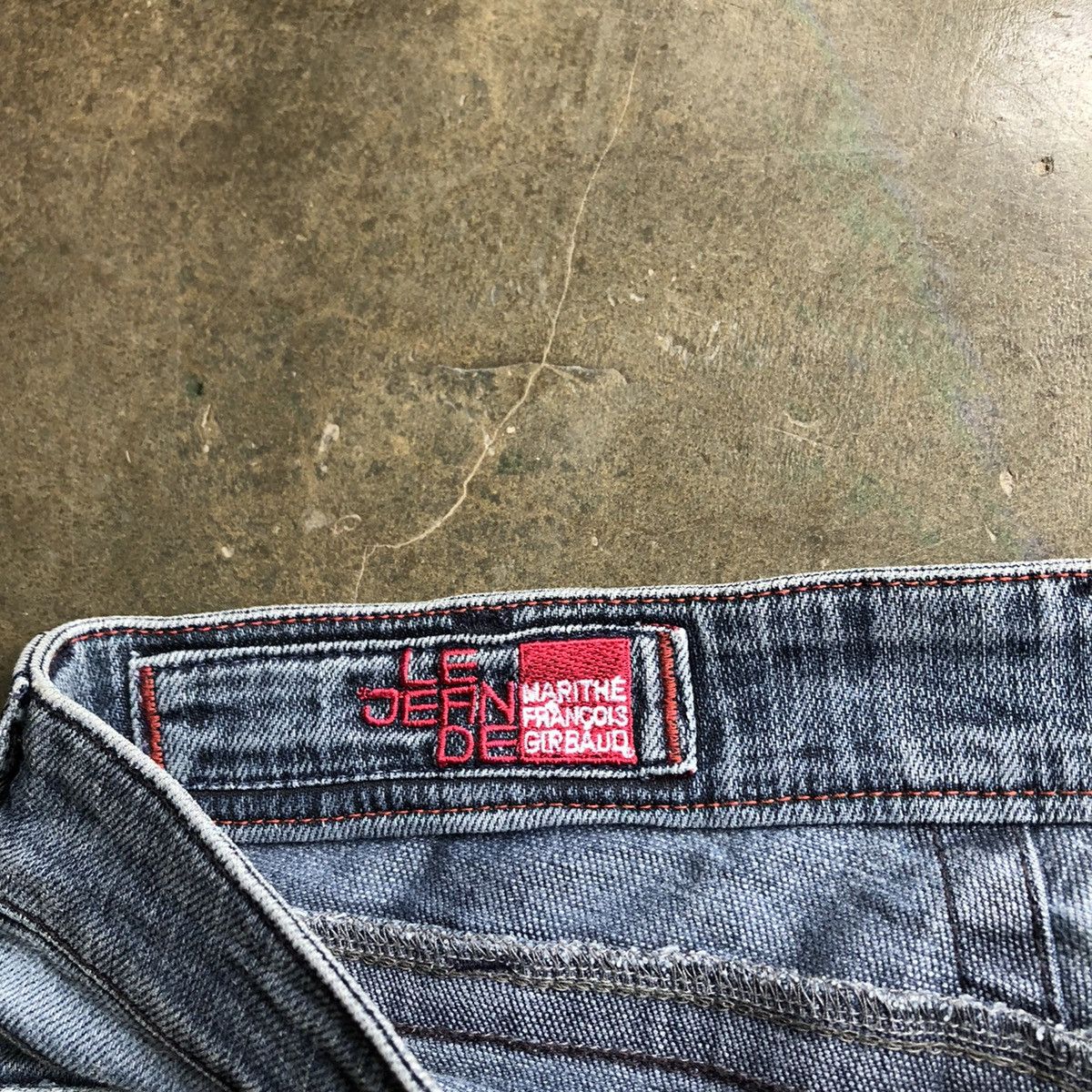 Marithe + Francois Girbaud × Vintage Marithe Francois Girbaud Flare Jeans 🍒 Size US 33 - 5 Thumbnail