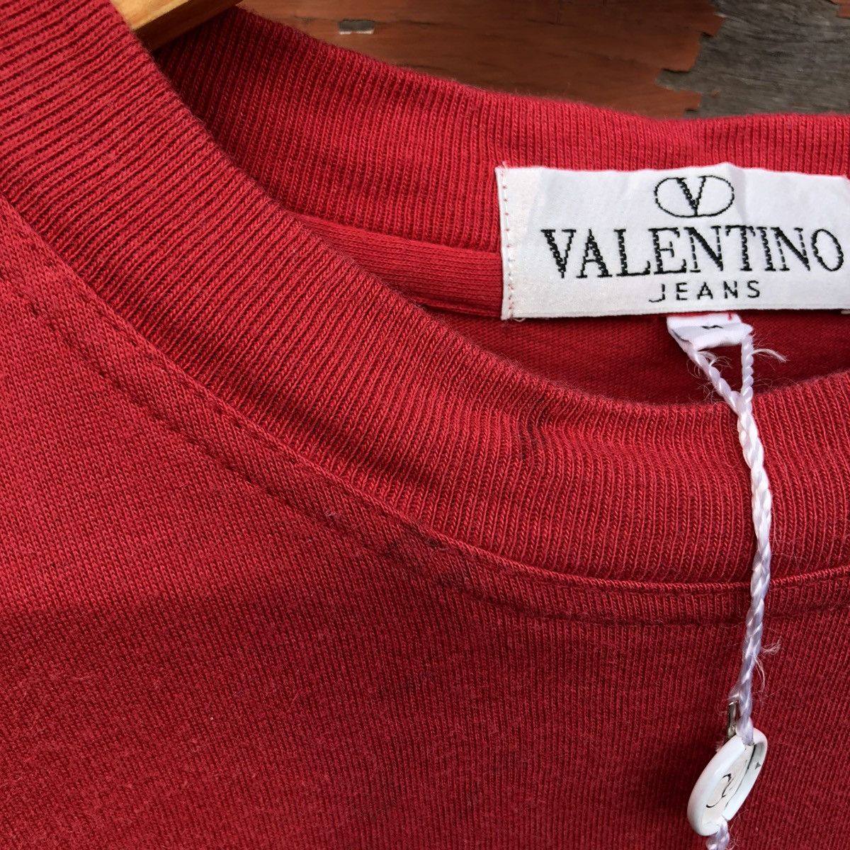 Valentino 🔥Steals🔥 Vintage 90s Faded VELENTINO Over Saiz Tshirt Size US M / EU 48-50 / 2 - 7 Thumbnail
