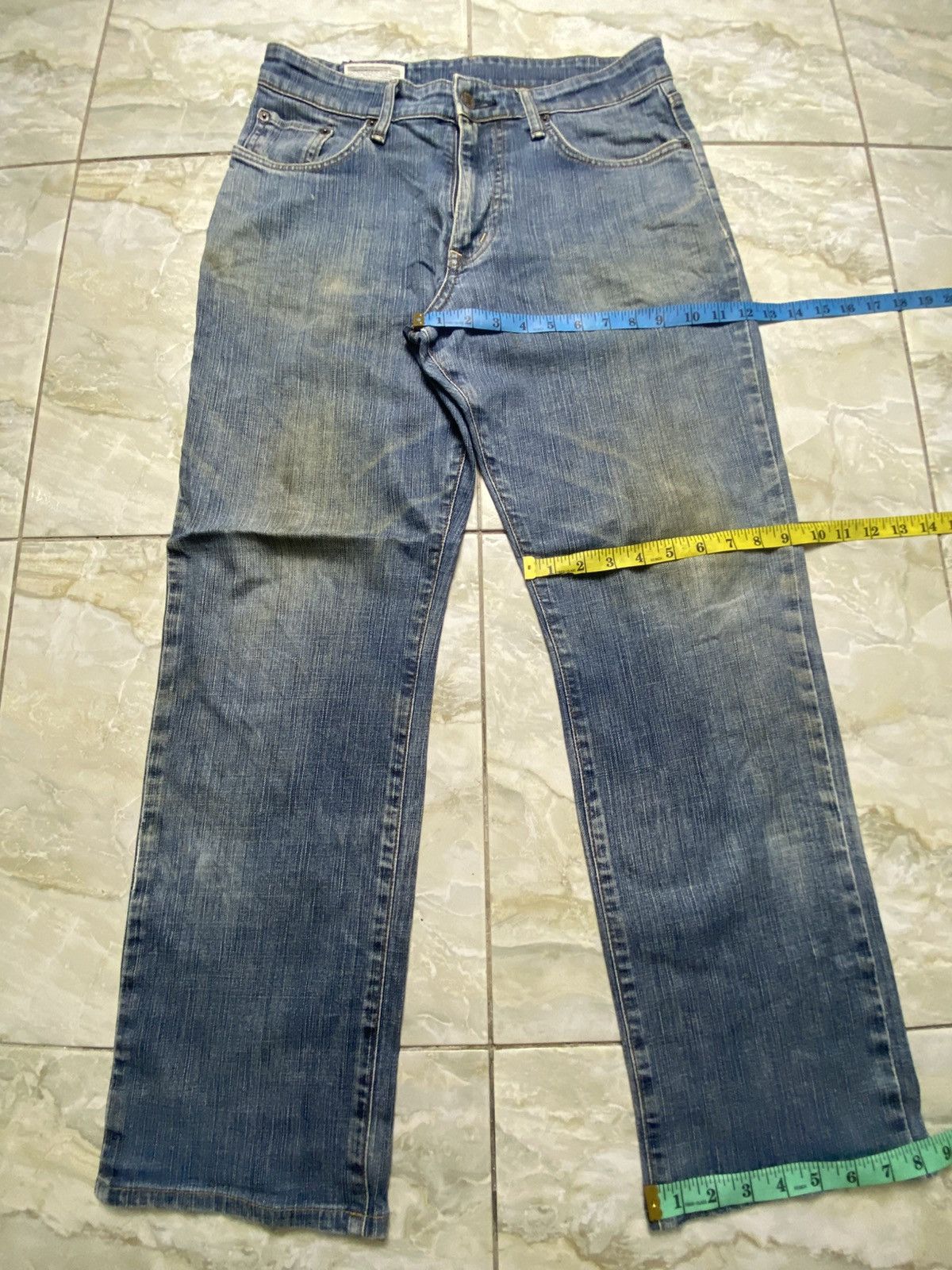 Edwin × Japanese Brand FADED DENIM EDWIN 503 32x39 Size US 32 / EU 48 - 10 Thumbnail