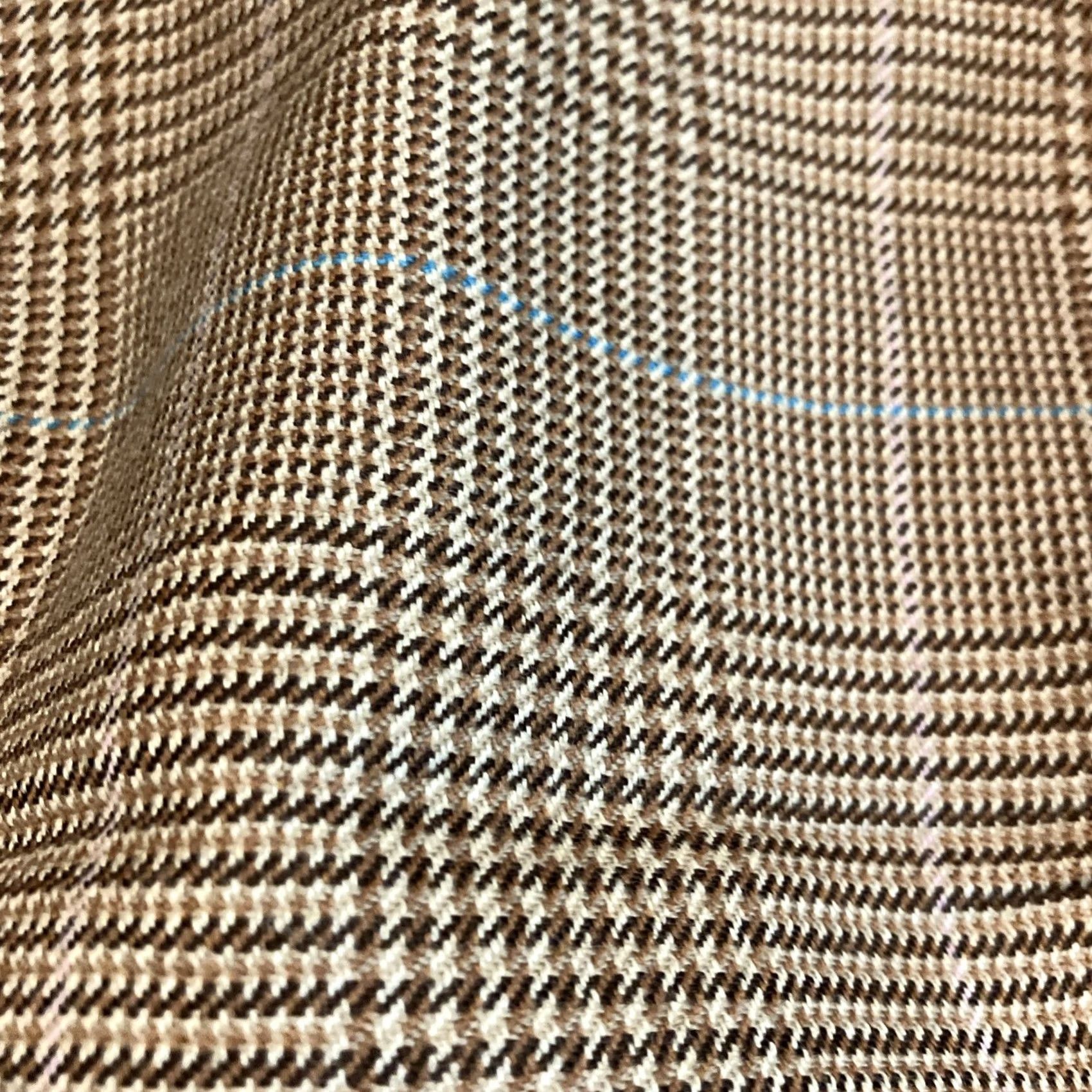 Vintage VINTAGE Shoshanna Brown Herringbone Plaid Strapless Dress Women's Size 12 Midi Woolstrapless Mens Womens Size XL / US 12-14 / IT 48-50 - 3 Thumbnail