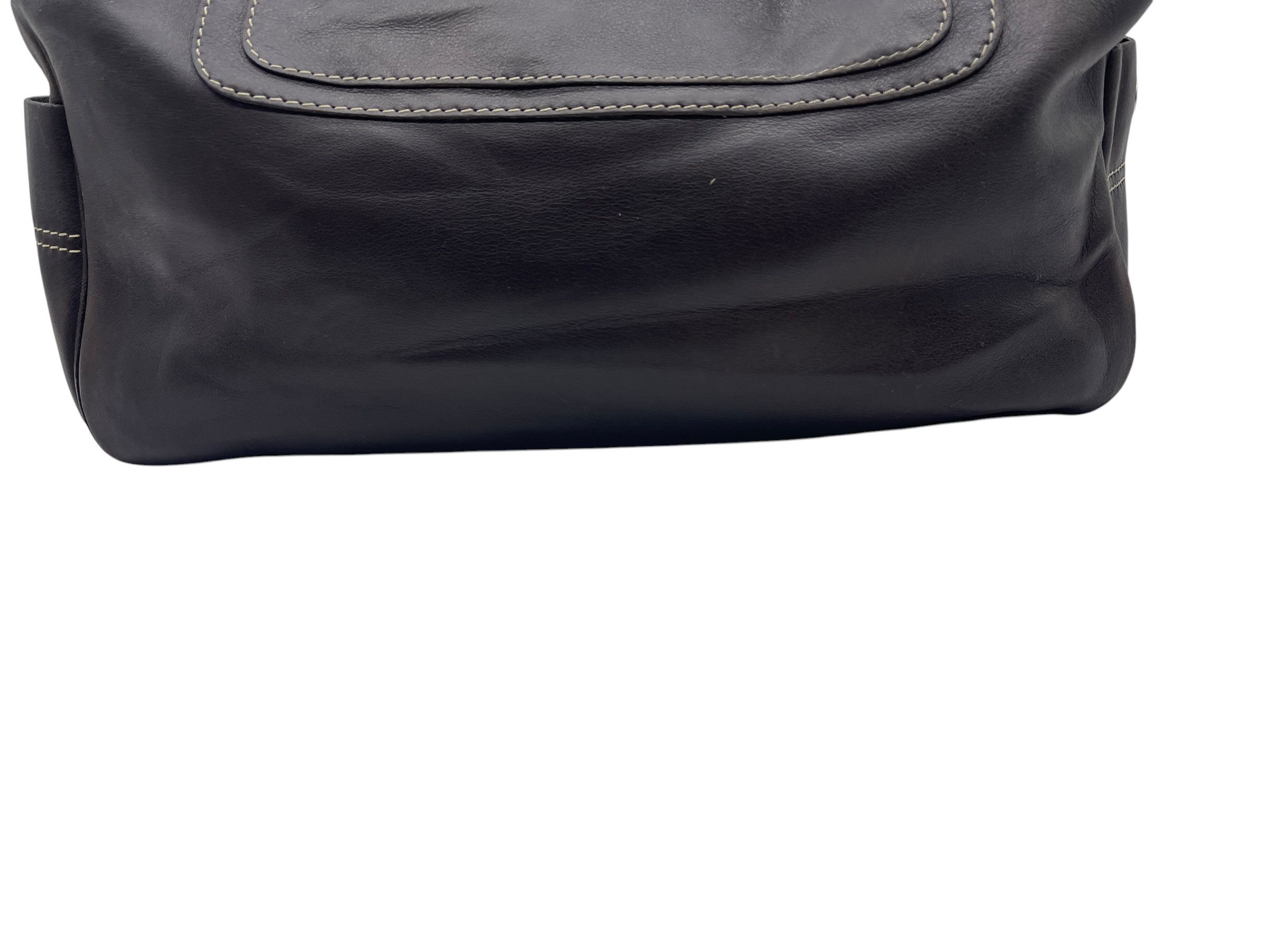 Celine Celine Boogie Bag Brown Leather Vintage Y2K Made in Italy Size ONE SIZE - 8 Thumbnail