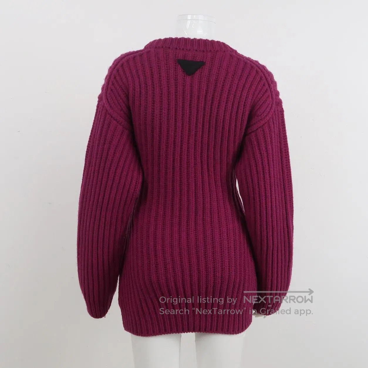 Prada Prada Wool Crewneck Sweater in Bold Color . Size S / US 4 / IT 40 - 2 Thumbnail
