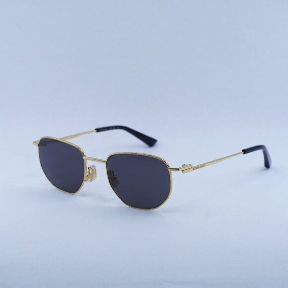 Bottega Veneta 🕶️ New Bottega Veneta BV1301S 001 Sunglasses - Gold Frame Size ONE SIZE - 3 Thumbnail