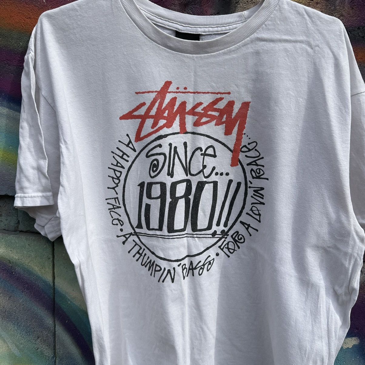 Stussy × Vintage Vintage 00’s Stussy Made in USA Tee Size US M / EU 48-50 / 2 - 3 Thumbnail