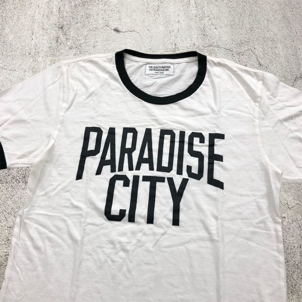 Wacko Maria 2000s Wacko Maria The Guilty Parties Paradise City Tshirt Size US M / EU 48-50 / 2 - 4 Thumbnail