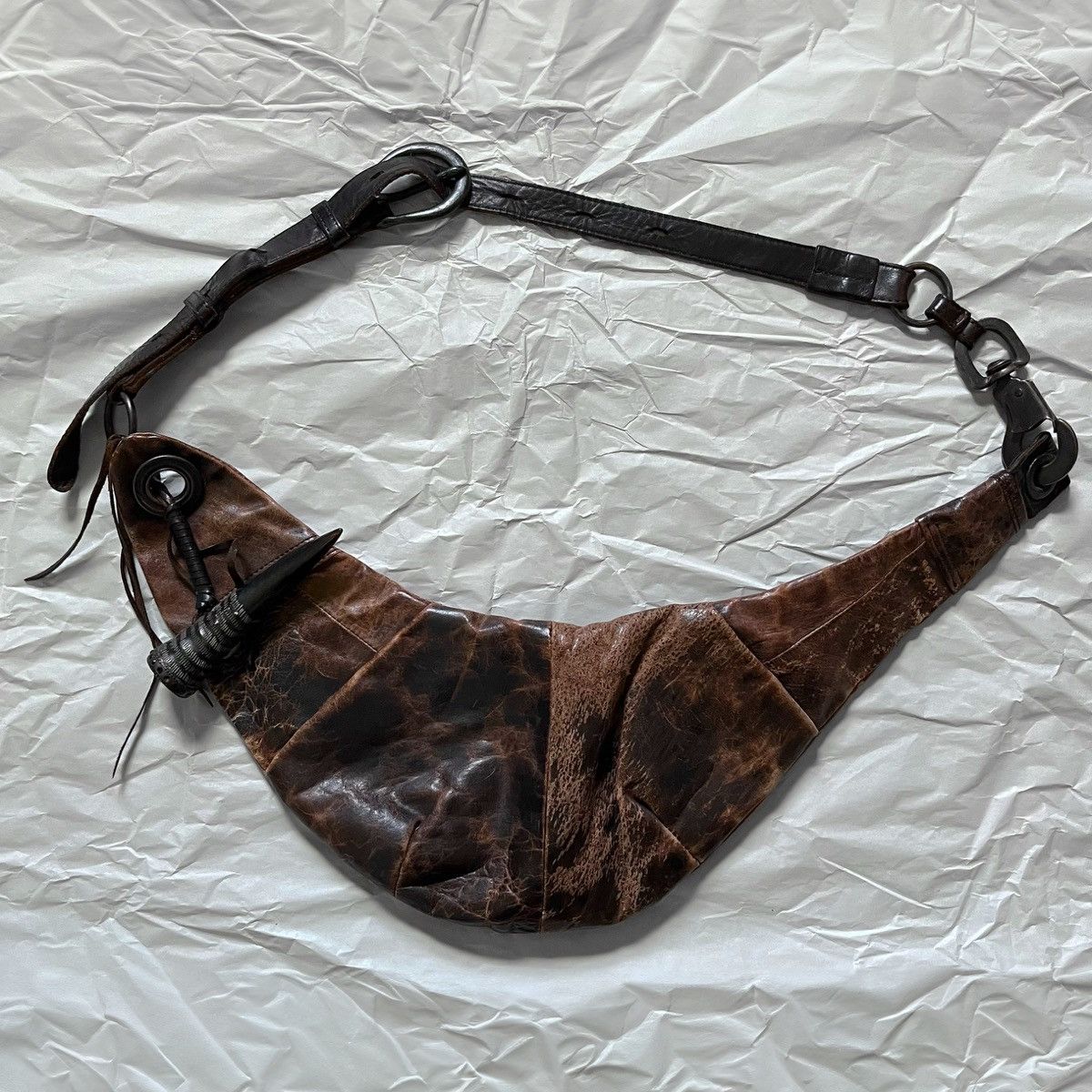Alfredo Bannister Alfredo Bannister Leather Cross Body Bag | Grailed