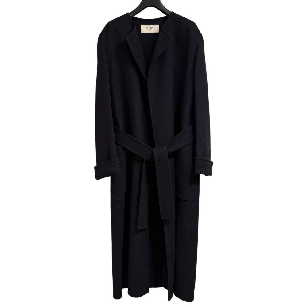 Celine Celine CELINE Pure Cashmere Coat Plant-based Outerwear 2M6816700 DUTY FREE for USA Size ONE SIZE - 1 Thumbnail