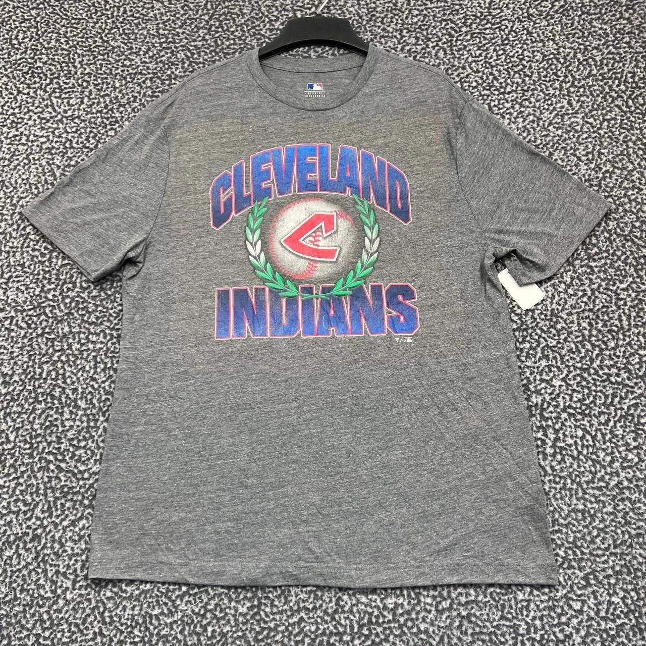 MLB Cleveland Indians Guardians Shirt Men MLB Crew Neck New L Size US L / EU 52-54 / 3 - 1 Thumbnail