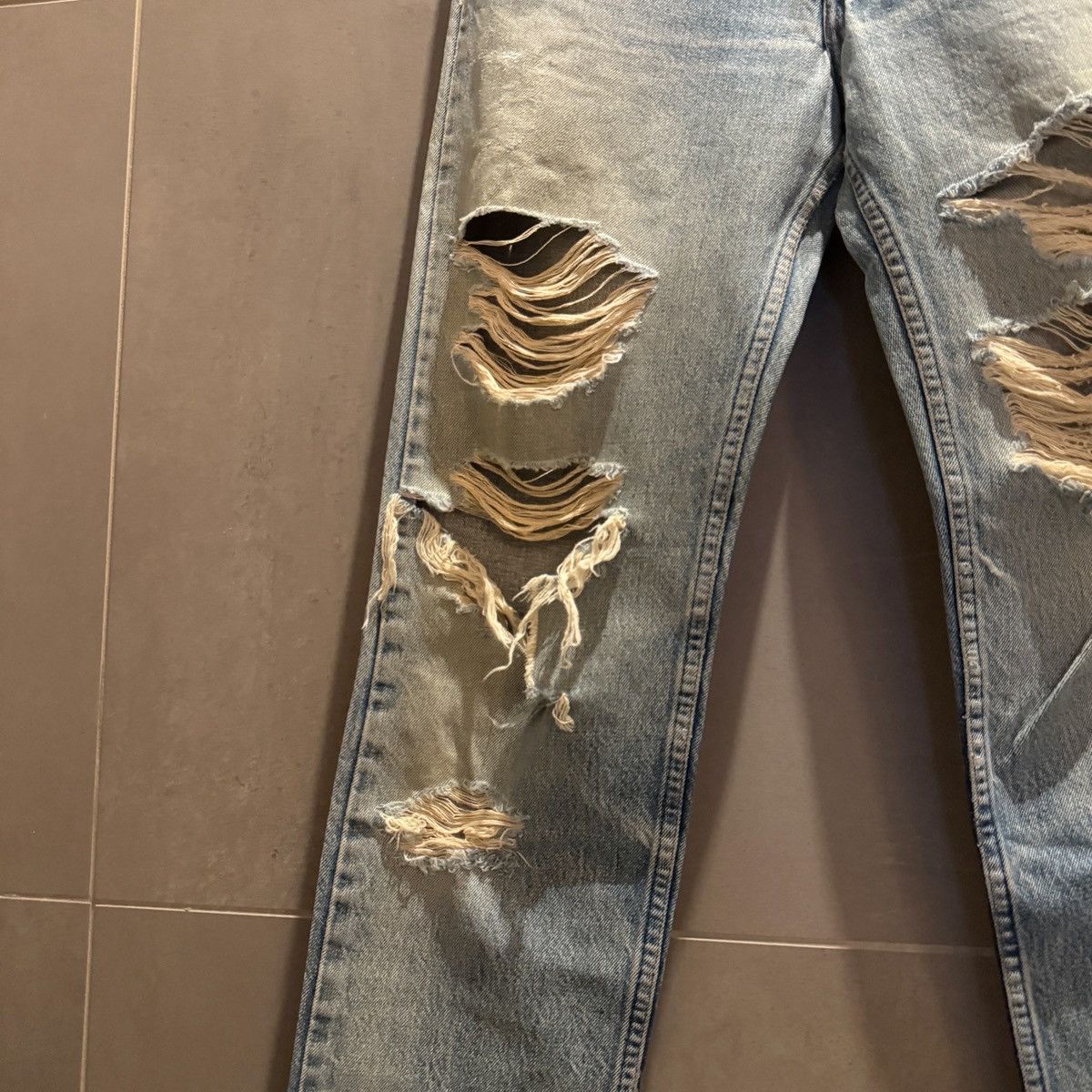 Levi's Levis 80’s Orange Tab distressed Denim Size US 31 - 5 Thumbnail