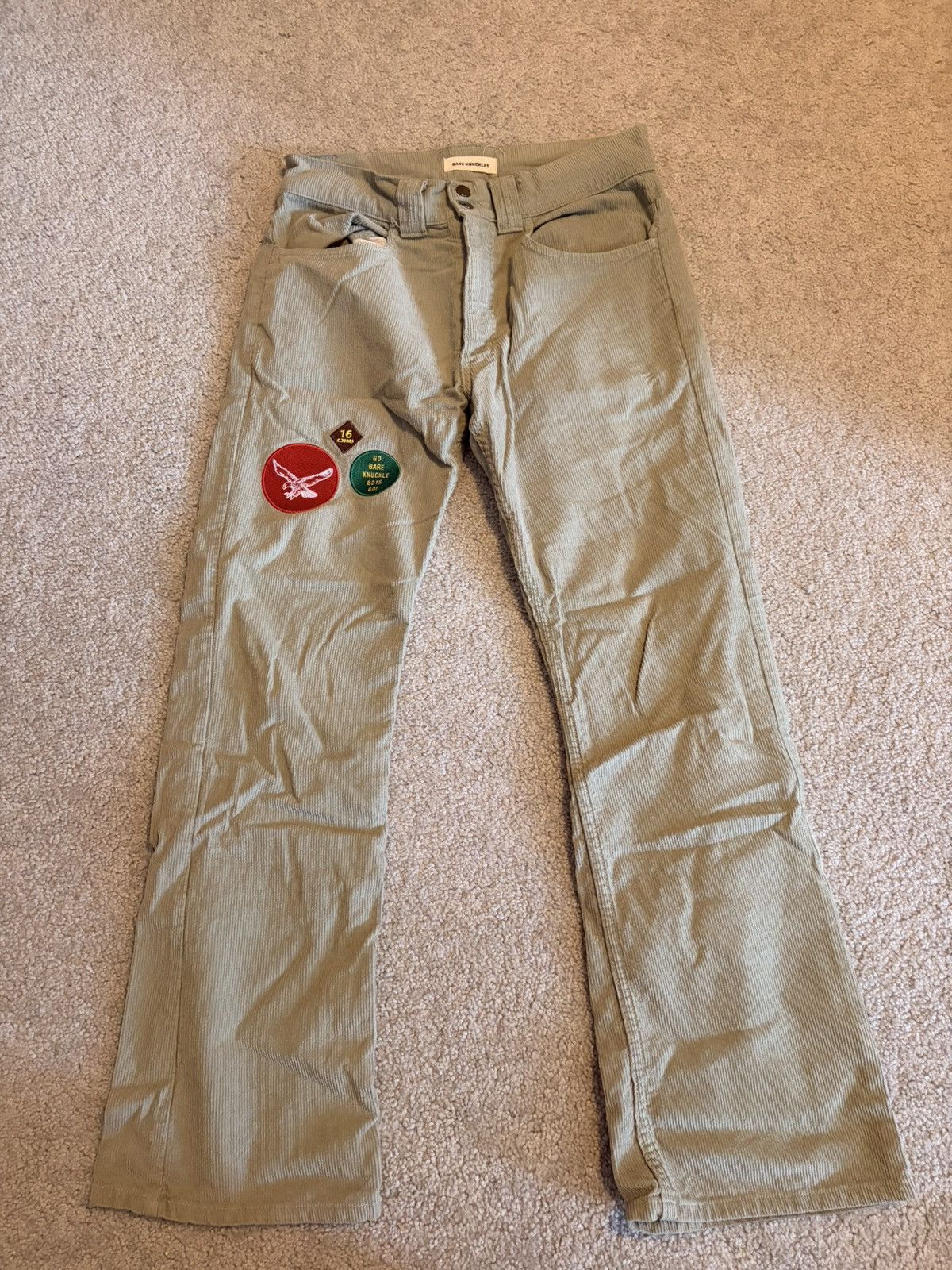 Bare Knuckles Bare Knuckles Vintage patch Pants Size US 30 / EU 46 - 1 Thumbnail