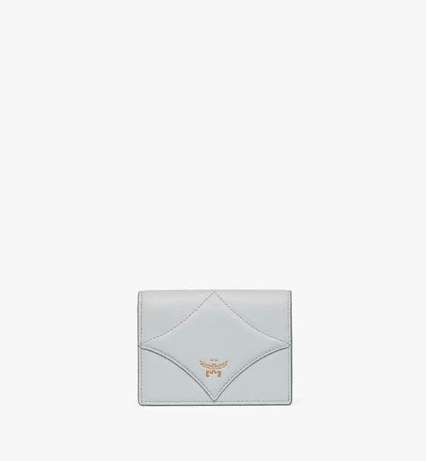 MCM o1mt1gz0725 Size: OS / Mini Fold Wallet in Grey Size ONE SIZE - 1 Preview