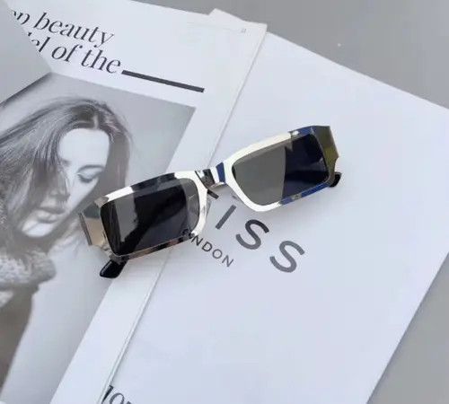 Vintage Vintage square frame sunglasses Size ONE SIZE - 1 Thumbnail