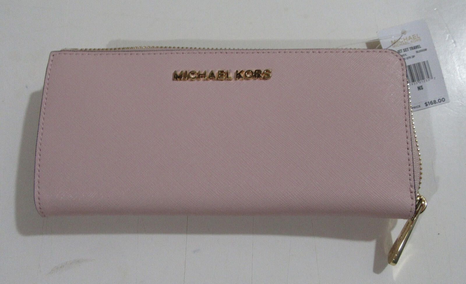 Michael Kors Michael Kors Large Three Quarter Zip Leather Wallet Size ONE SIZE - 3 Thumbnail