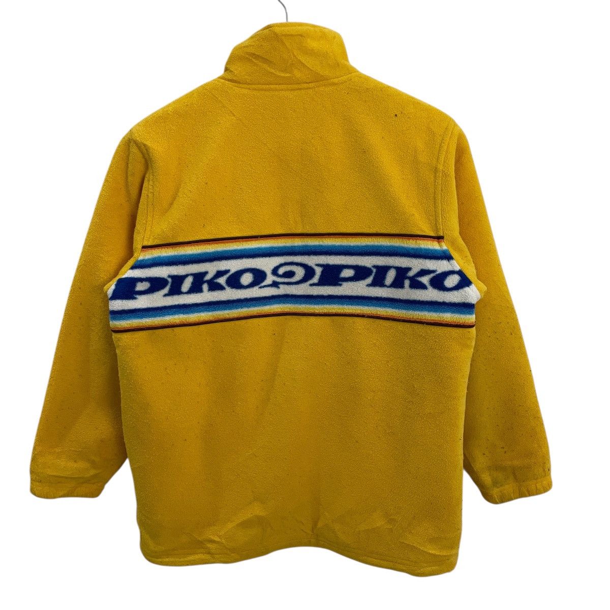 Japanese Brand Vintage Piko Big Logo Sherpa Fleece Jacket Size US S / EU 44-46 / 1 - 7 Thumbnail