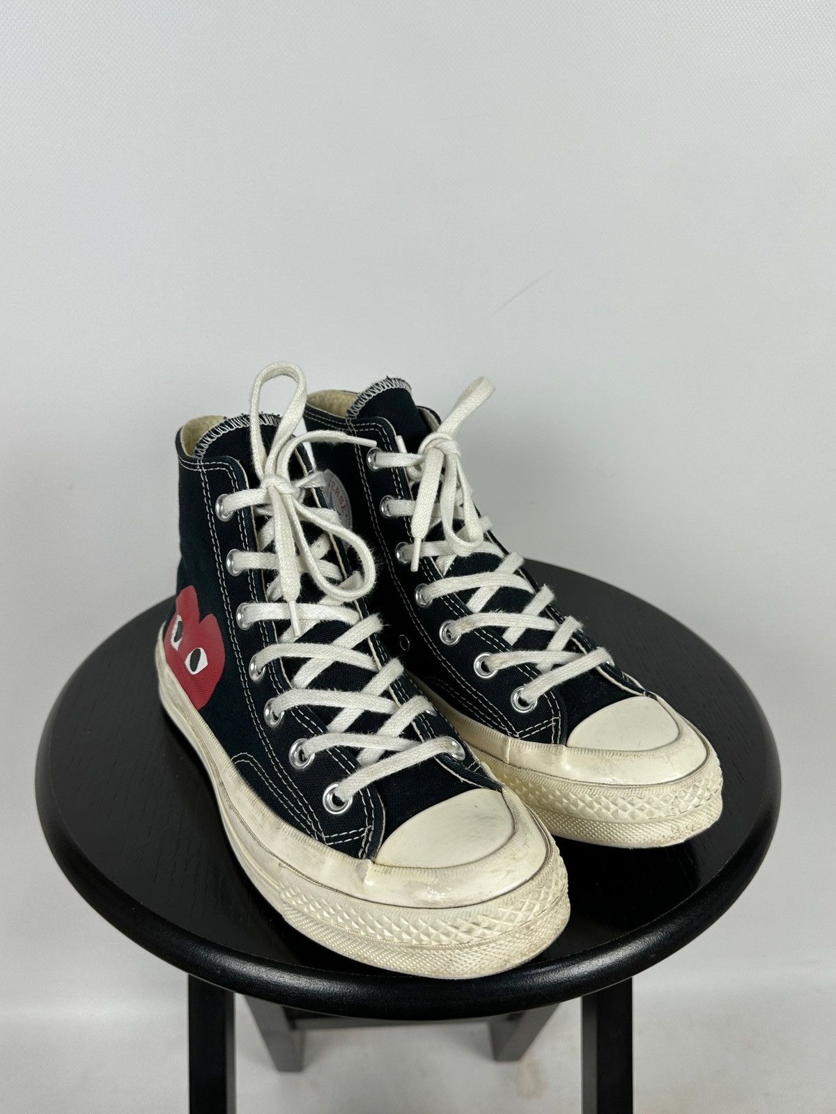 Comme des Garcons Comme Des Garçons x Chuck Taylor Converse All Star Hi Top Size US 7.5 / IT 37.5 - 7 Thumbnail