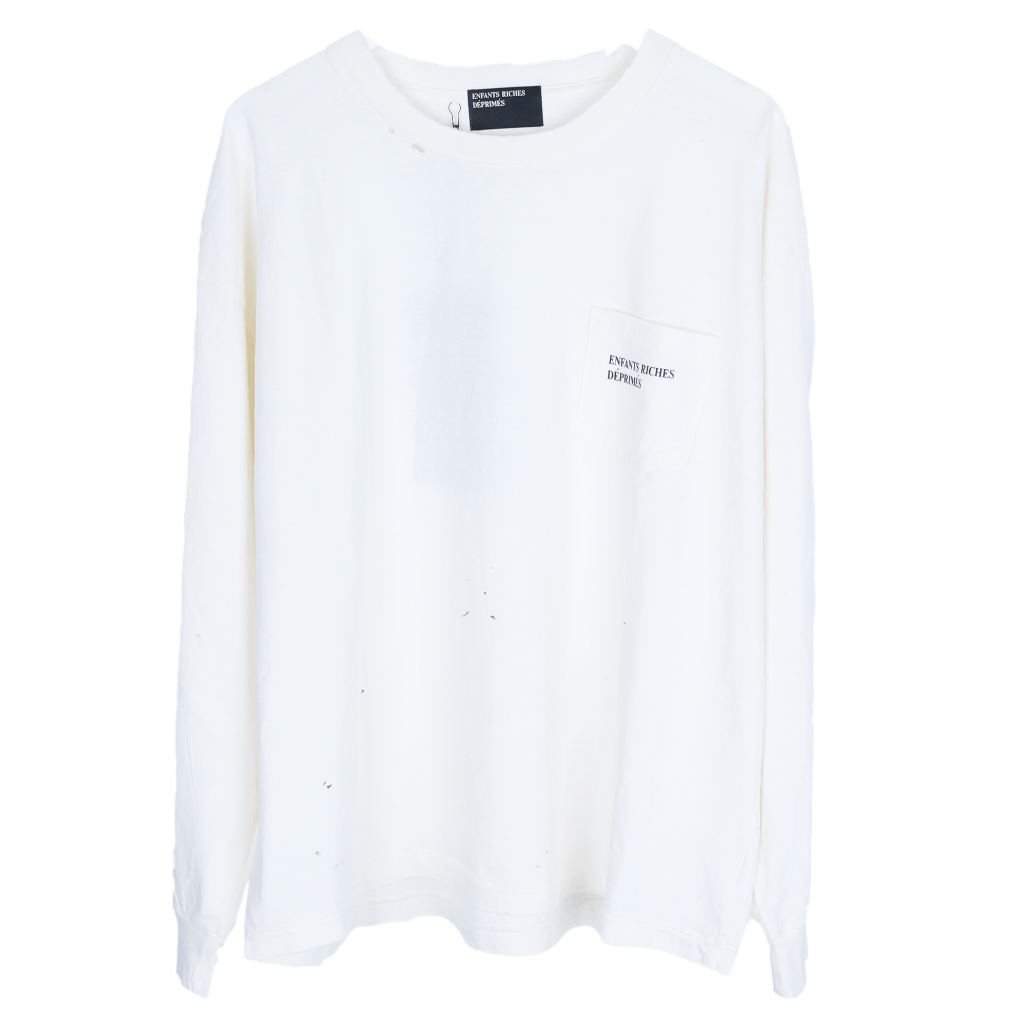 Enfants Riches Deprimes ERD POCKET LOGO LONG SLEEVE Size US L / EU 52-54 / 3 - 1 Thumbnail