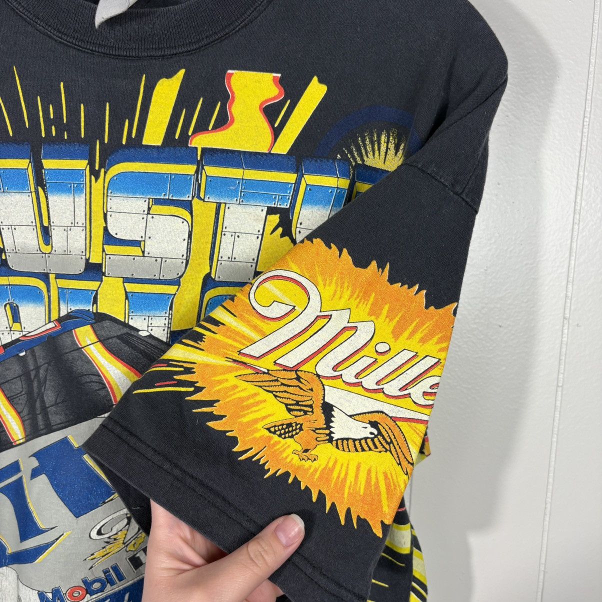 NASCAR Rusty Wallace Vintage 1997 AOP All Over Print Miller Lite T Size US L / EU 52-54 / 3 - 3 Thumbnail