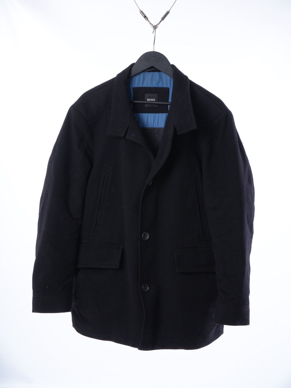 Hugo Boss Hugo Boss Wool Cashmere Coat sz 50 Size US M / EU 48-50 / 2 - 1 Thumbnail