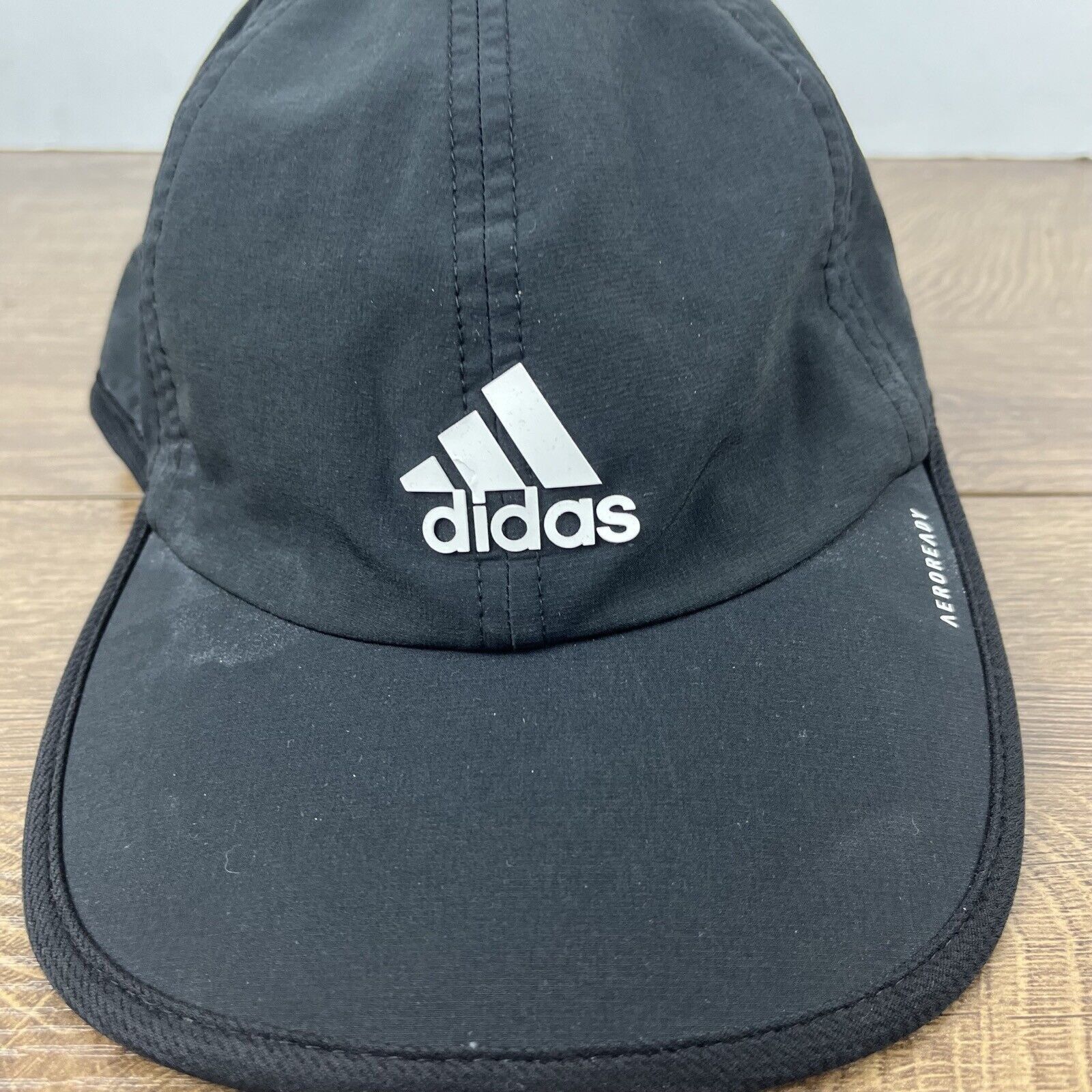 Other Adidas Running Hat Adidas Athletic Black Hat Adjustable Adul Size ONE SIZE - 7 Thumbnail