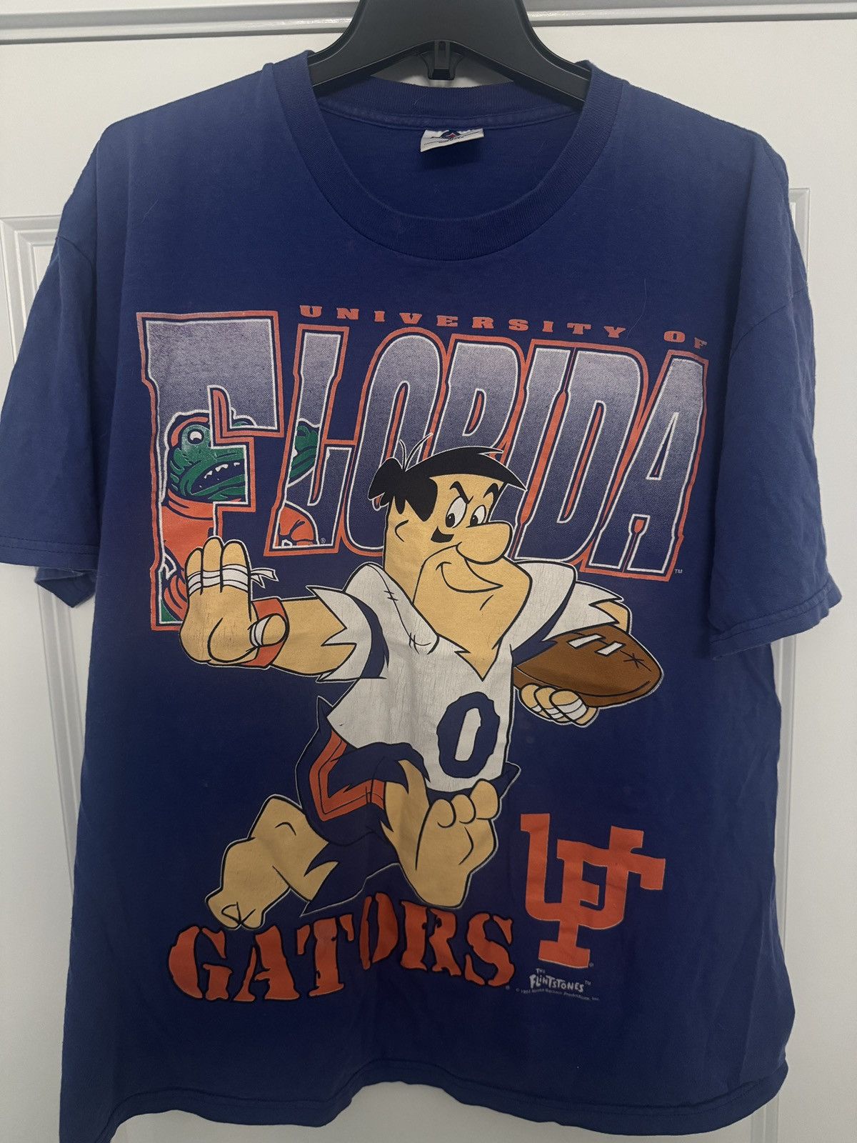 Vintage Flintstones Florida Gators Tee Size US XL / EU 56 / 4 - 1 Thumbnail
