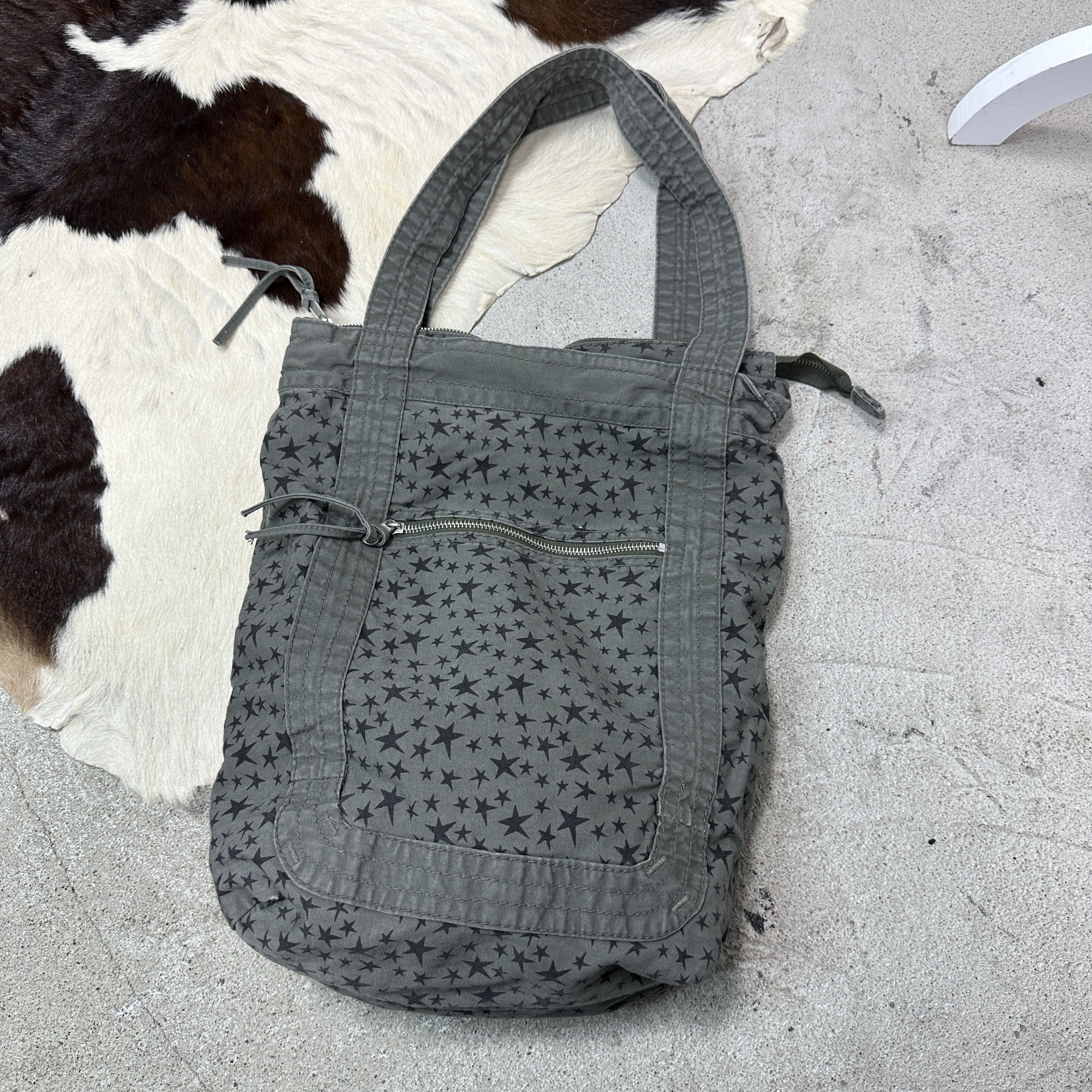 Vintage Vintage Avant Garde Grunge Tote Stars Hobo Bag Y2K Size ONE SIZE - 2 Thumbnail