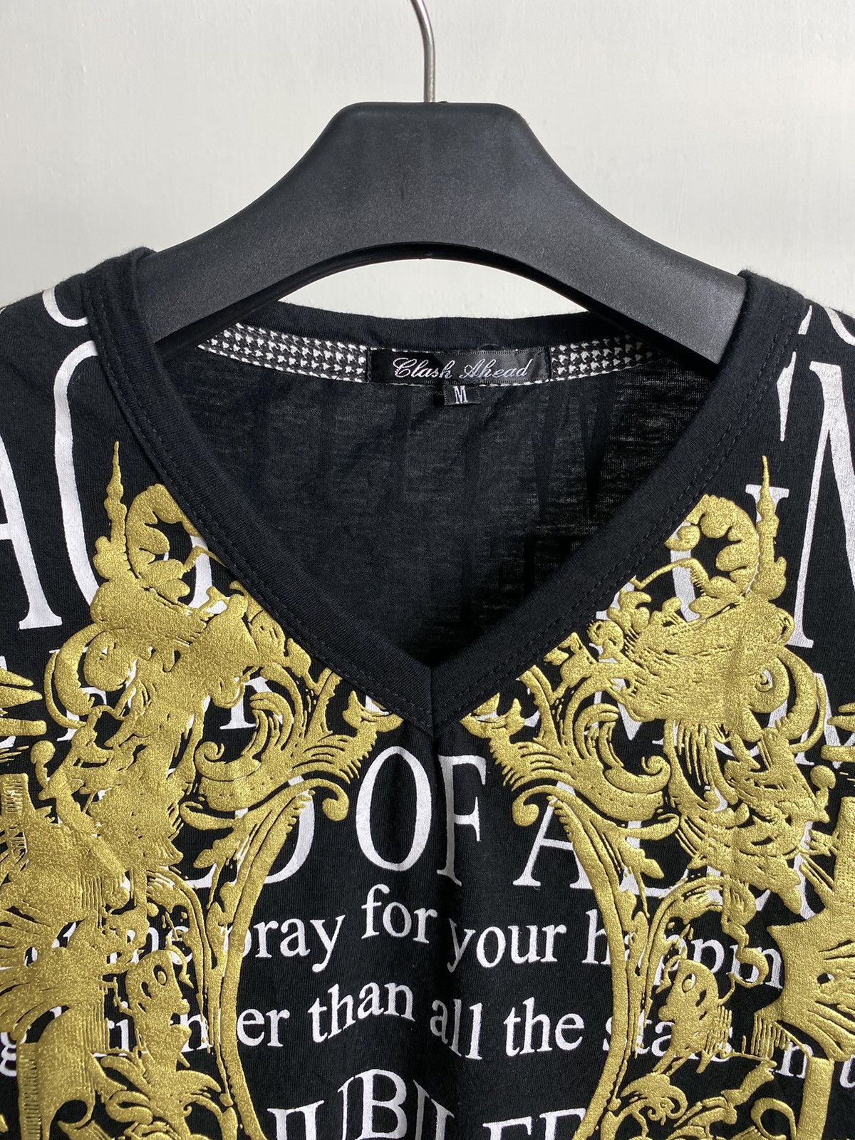 If Six Was Nine × Japanese Brand × Le Grande Bleu (L.G.B.) Clash Ahead Poem Art Tshirt Size US S / EU 44-46 / 1 - 4 Thumbnail