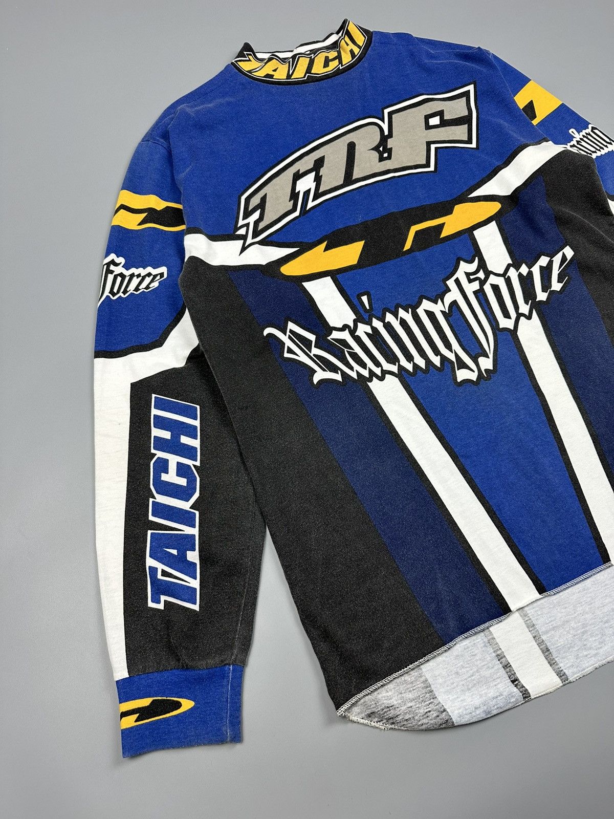 Vintage 🔥Sick Rare🔥Vintage Taichi Racing Force Size US L / EU 52-54 / 3 - 3 Thumbnail