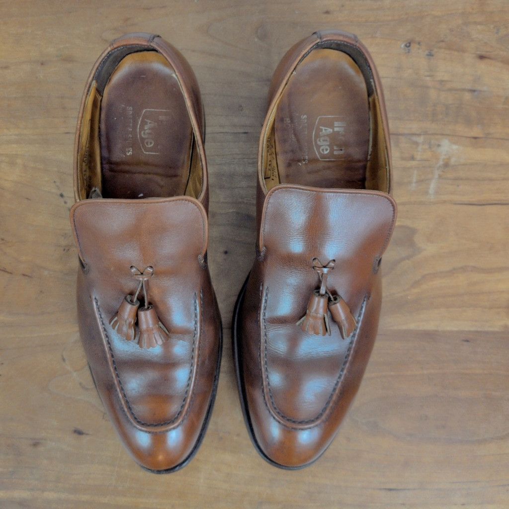 Vintage Men's Vintage Iron Age Steel Toe Tassel Loafers Size 10 Size US 10.5 / EU 43-44 - 4 Thumbnail
