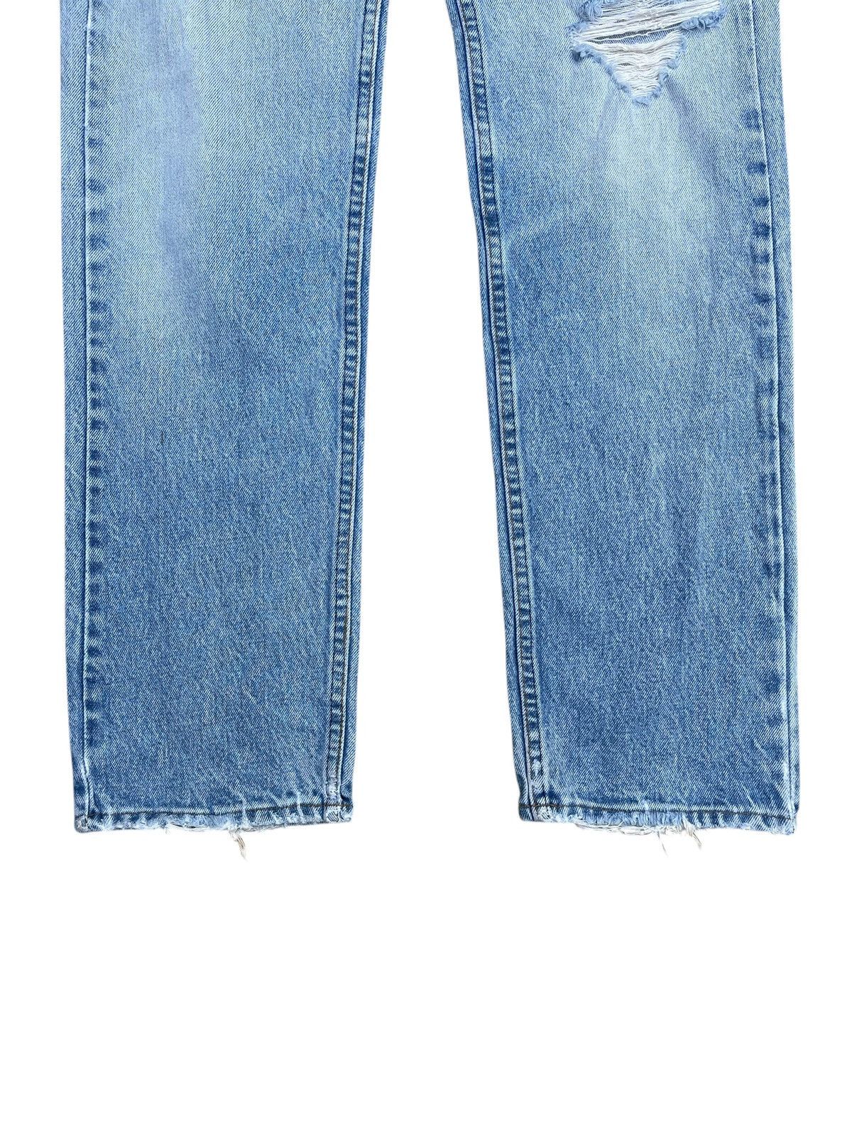 Levi's Vtg 70s Levi’s 505 Orange Tab - Talon Zip - Light Wash Denim Size US 31 - 7 Thumbnail