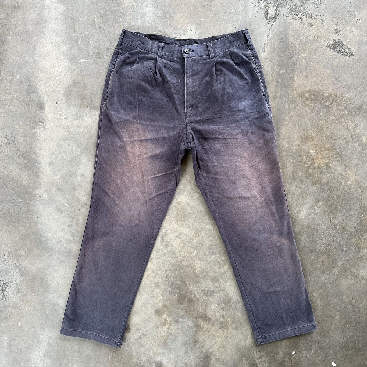 Japanese Brand × Vintage Vintage Oscar Jones Faded Casual Trousers Pants Size US 31 - 1 Thumbnail