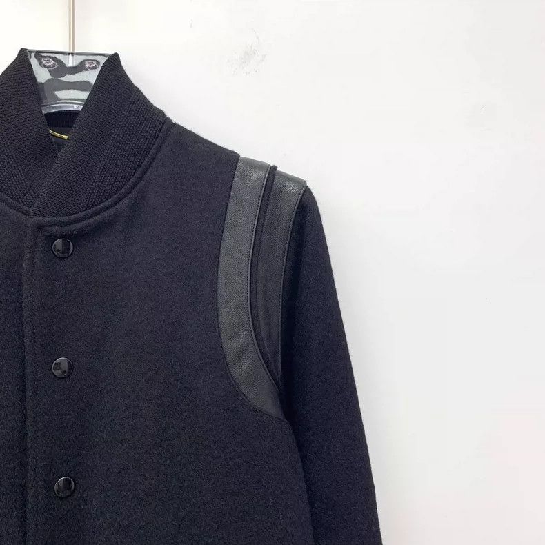Saint Laurent Paris Saint Laurent Paris size 36 Black wool stand-up collar sin Size XS / US 0-2 / IT 36-38 - 2 Thumbnail