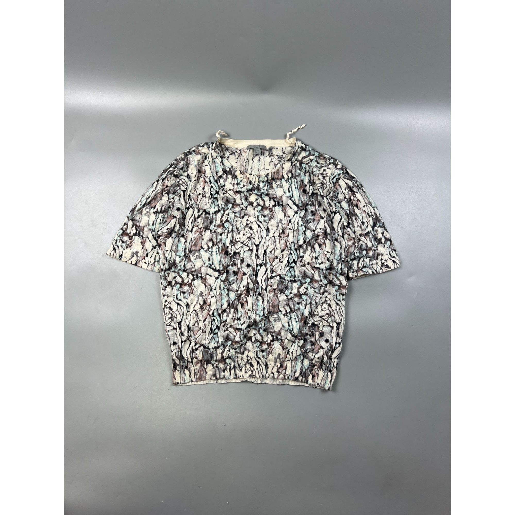 Cos COS Knitted Cotton Top (Y0749) Size M / US 6-8 / IT 42-44 - 1 Thumbnail
