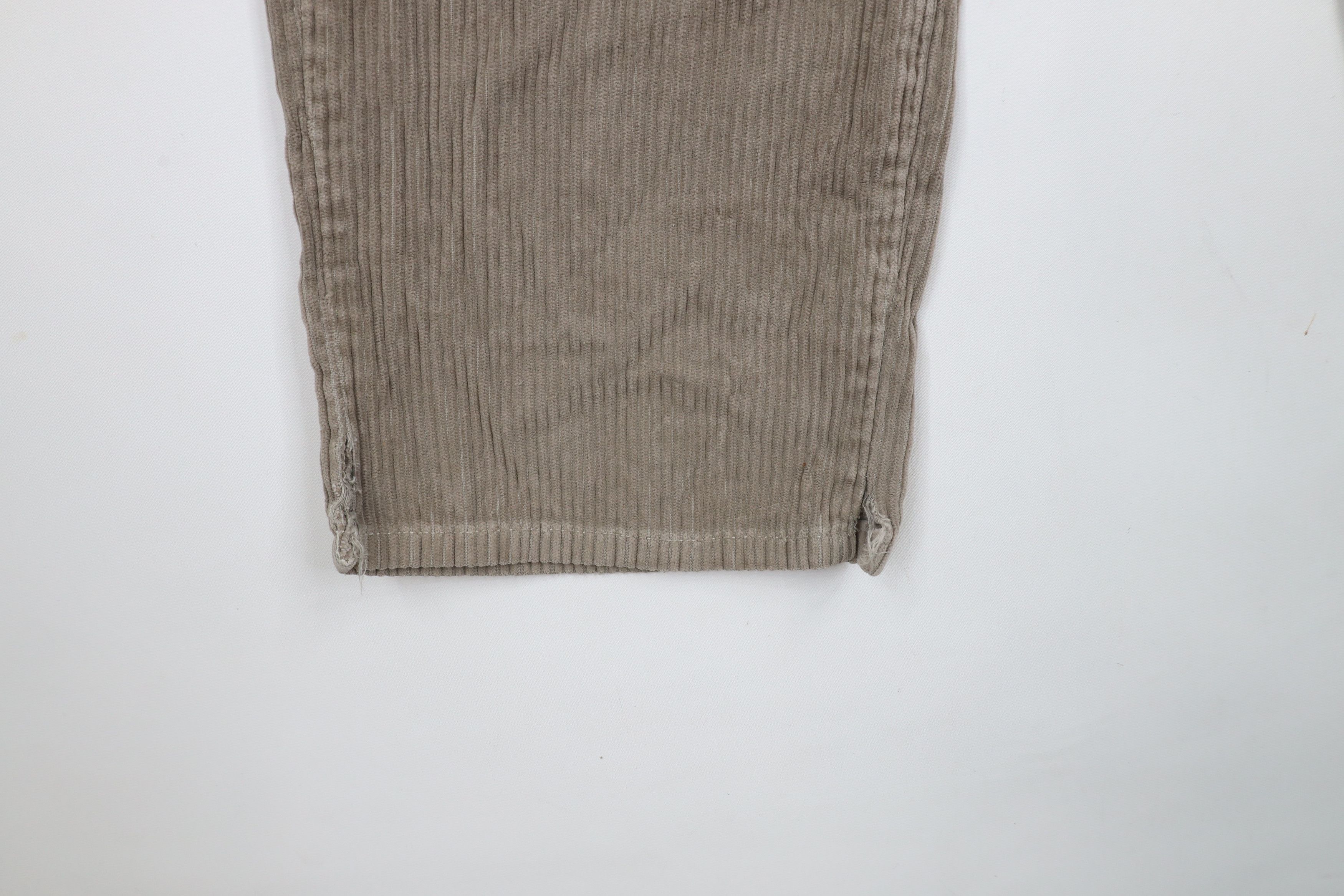 Levi's × Vintage Vintage 90s Levis SilverTab Wide Leg Corduroy Pants USA Size US 32 / EU 48 - 6 Thumbnail