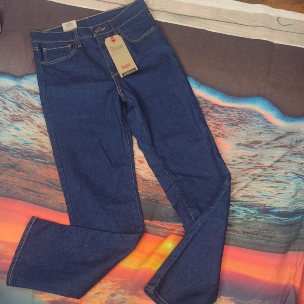 Levi's LEVI'S high rise straight jeans size 28x28 Size 28" / US 6 / IT 42 - 1 Thumbnail