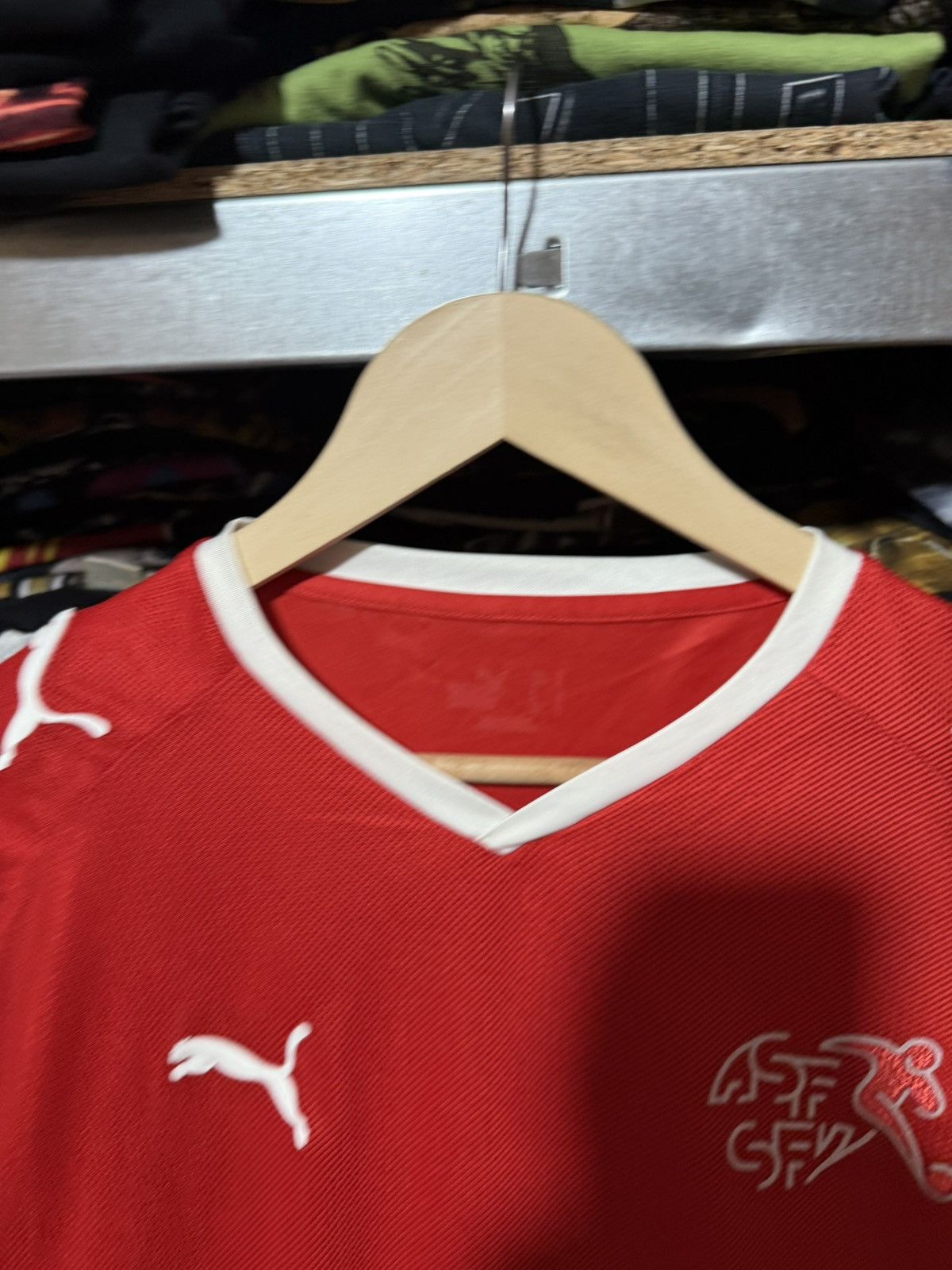 Puma Puma Switzerland 2008 2010 Home Football Soccer Retro Jersey Size US XL / EU 56 / 4 - 5 Thumbnail