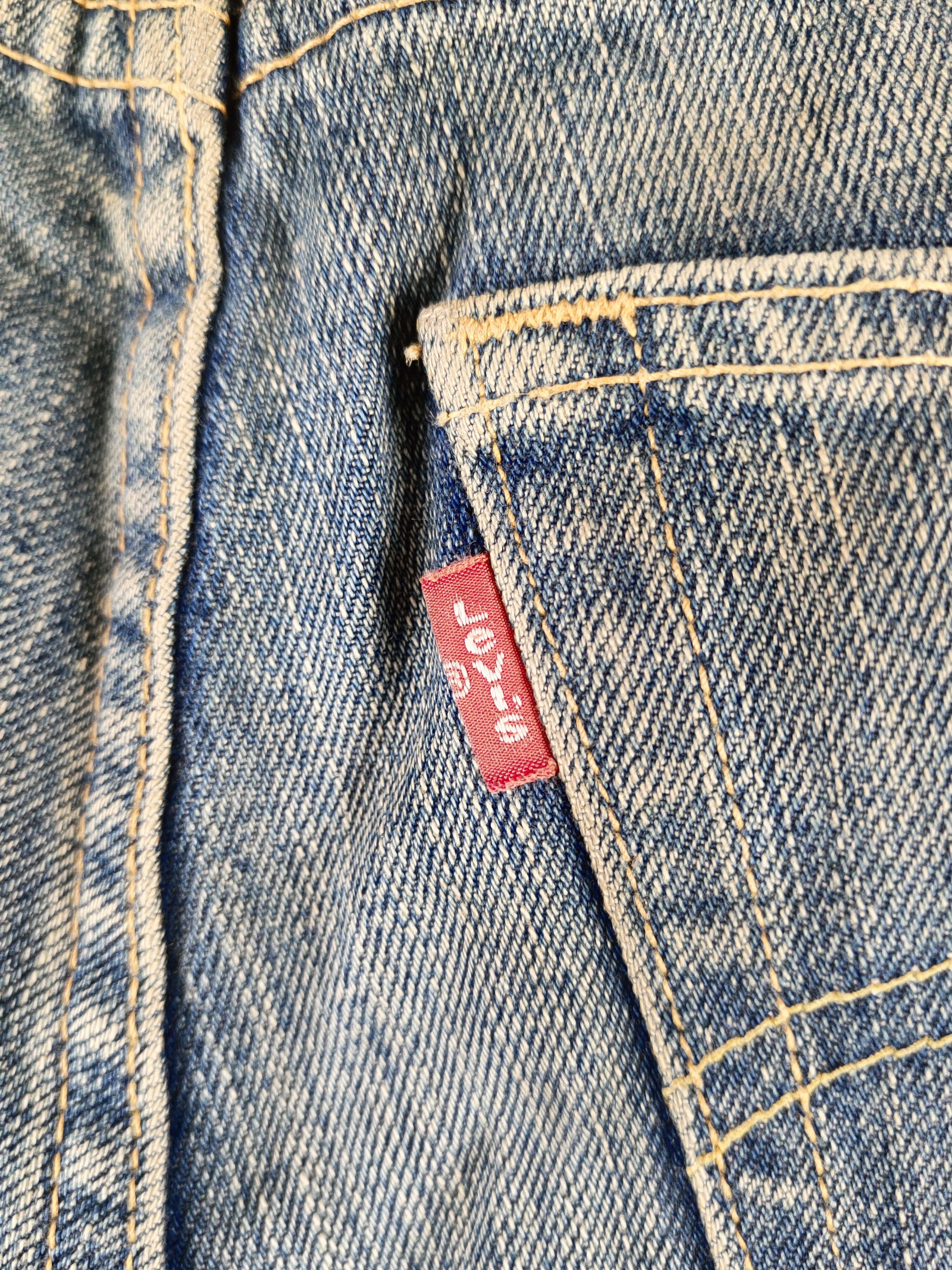 Levi's Levi's Blue Distressed Ripped Jeans #S2817 Size US 30 / EU 46 - 7 Thumbnail