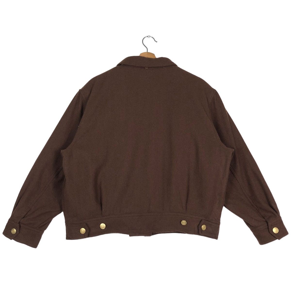 Japanese Brand 🔥90’s Vintage Bomber Jacket Wool Mc Gregor Issey Miyake Size US L / EU 52-54 / 3 - 7 Thumbnail