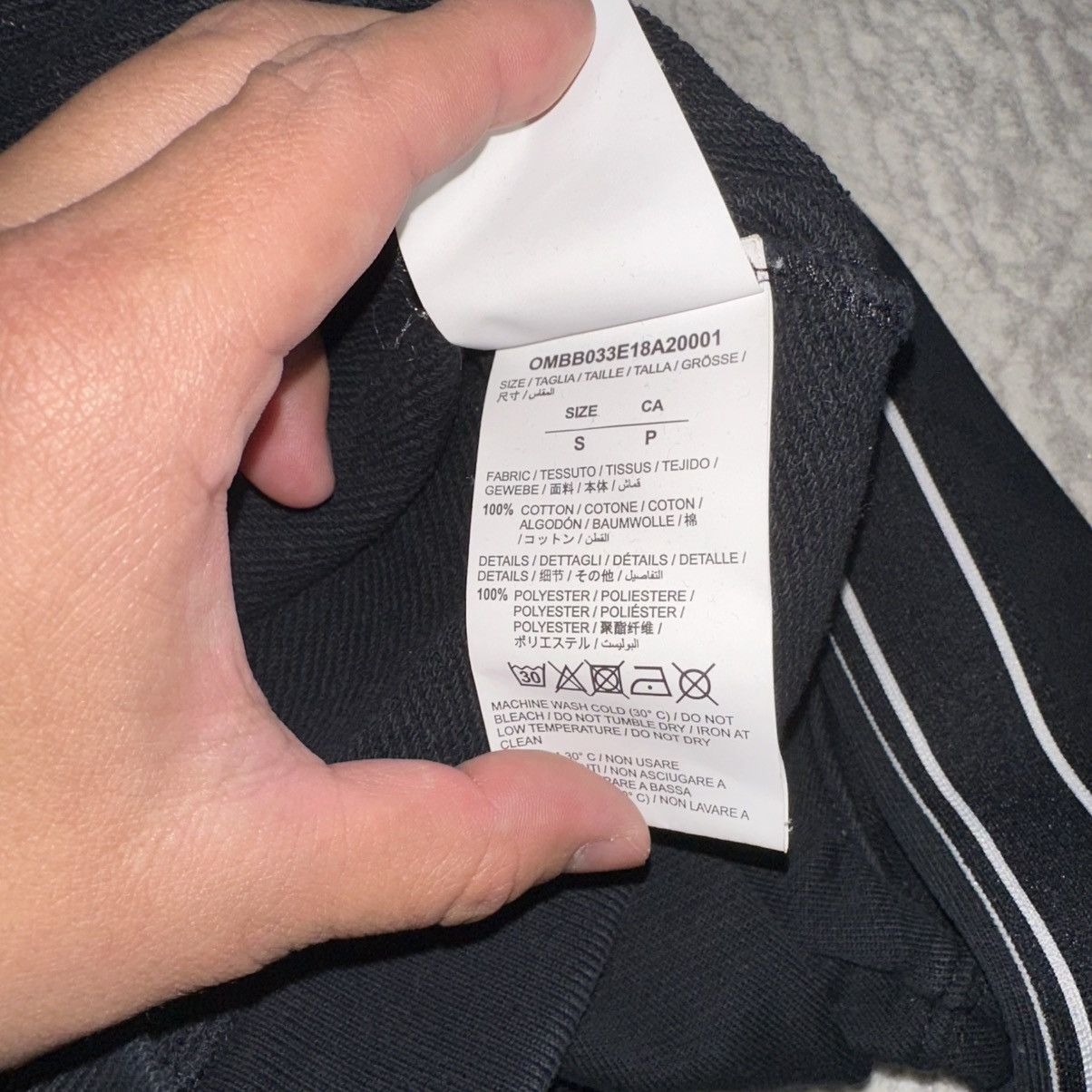 Off-White Off White “Stripe” Zip Up Hoodie Sweatshirt Size US S / EU 44-46 / 1 - 6 Thumbnail