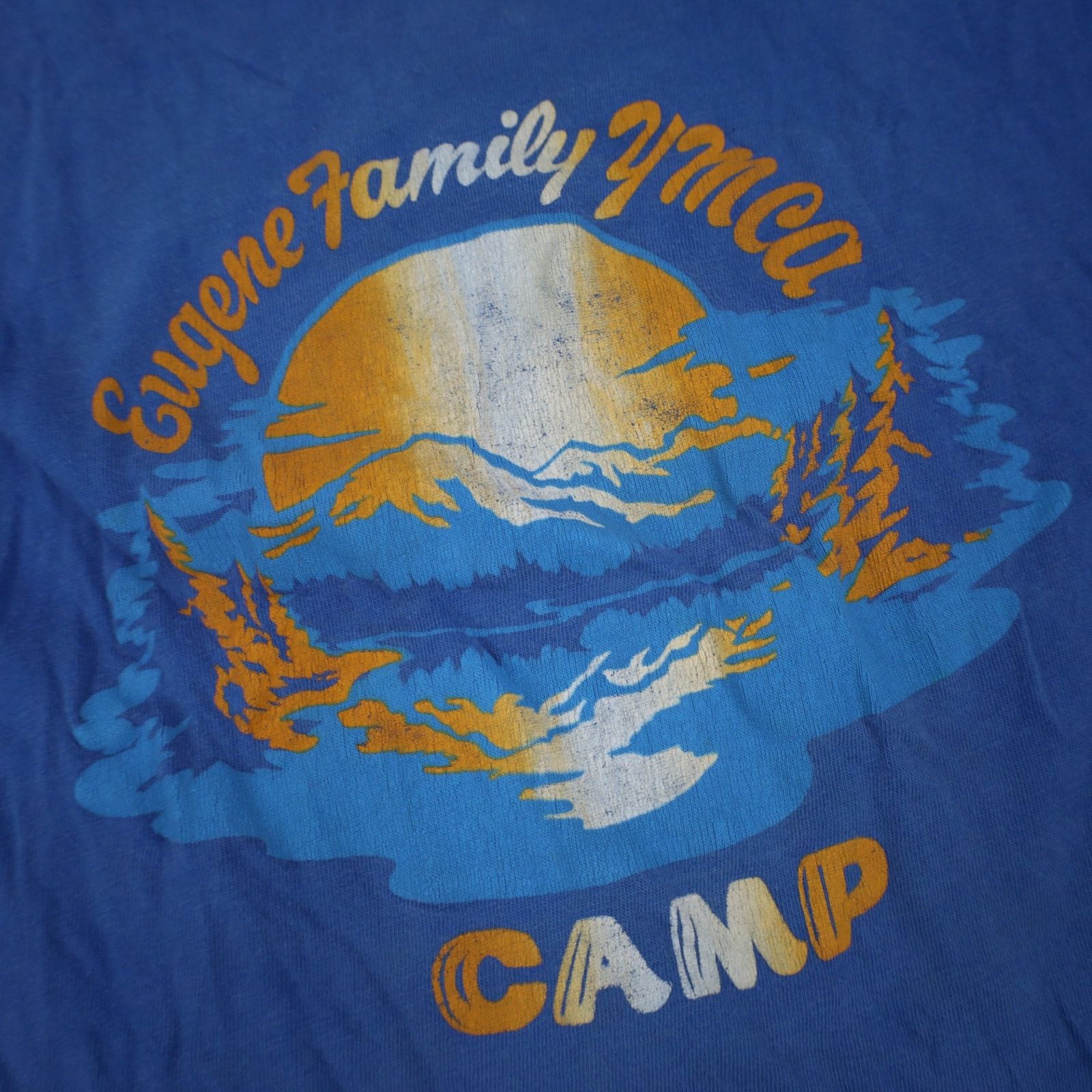 Vintage True Vintage Eugene Family YMCA Camp Graphic T Shirt Size US M / EU 48-50 / 2 - 4 Thumbnail