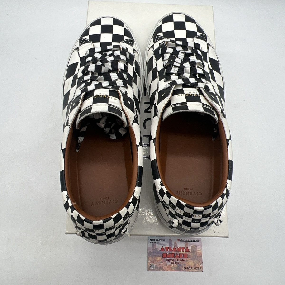 Givenchy Givenchy Men Shoes Sneakers Black Whit Size US 10 / EU 43 - 7 Thumbnail