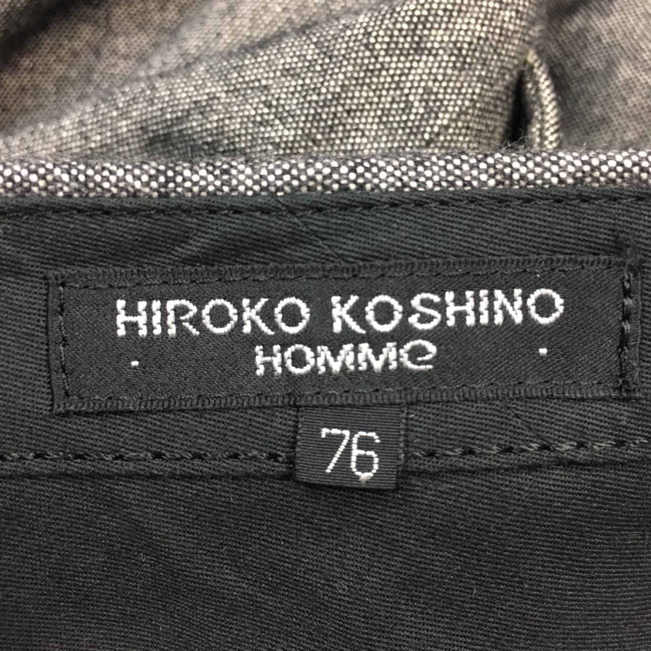 Hiroko Koshino Homme Vtg HIROKO KOSHINO Long Pants Trousers Cuff Leg Formal Size US 29 - 3 Thumbnail