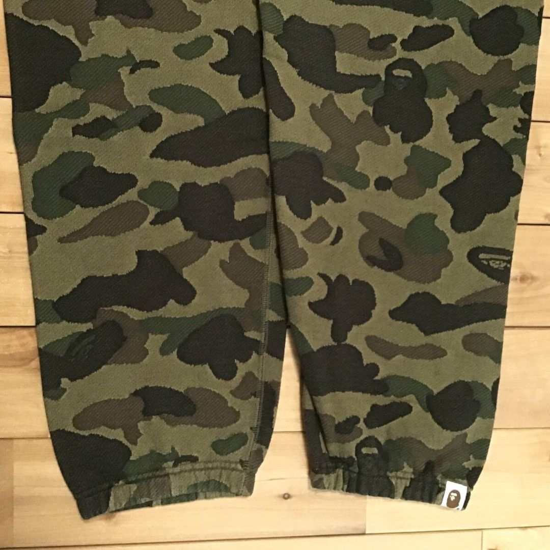 Bape BAPE Jacquard camo sweat pants 1st camo green APE ★size L Size US 34 / EU 50 - 6 Thumbnail